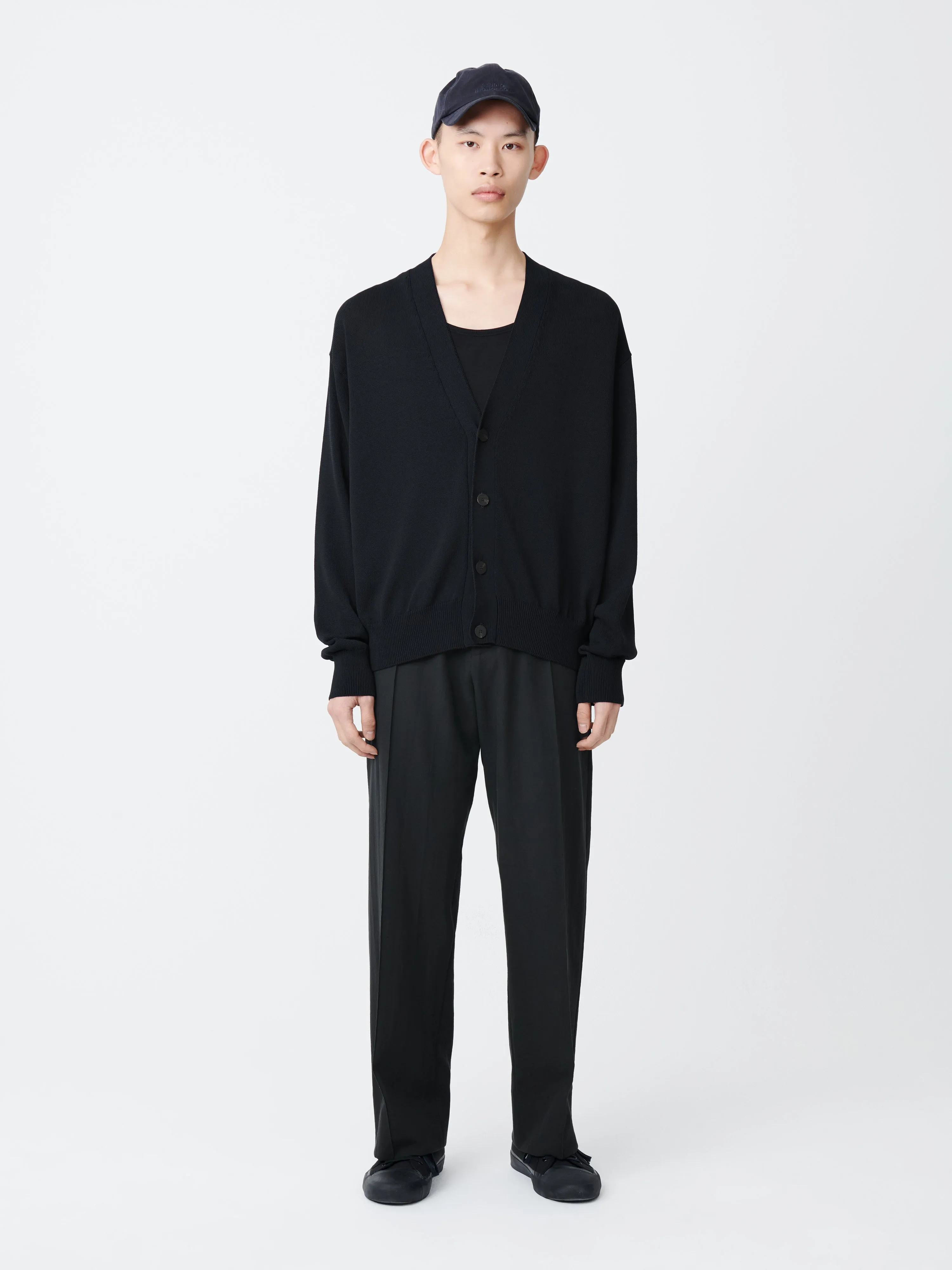 Frieze Knit in Darkest Navy sold by Studio Nicholson product image thumbnail 2