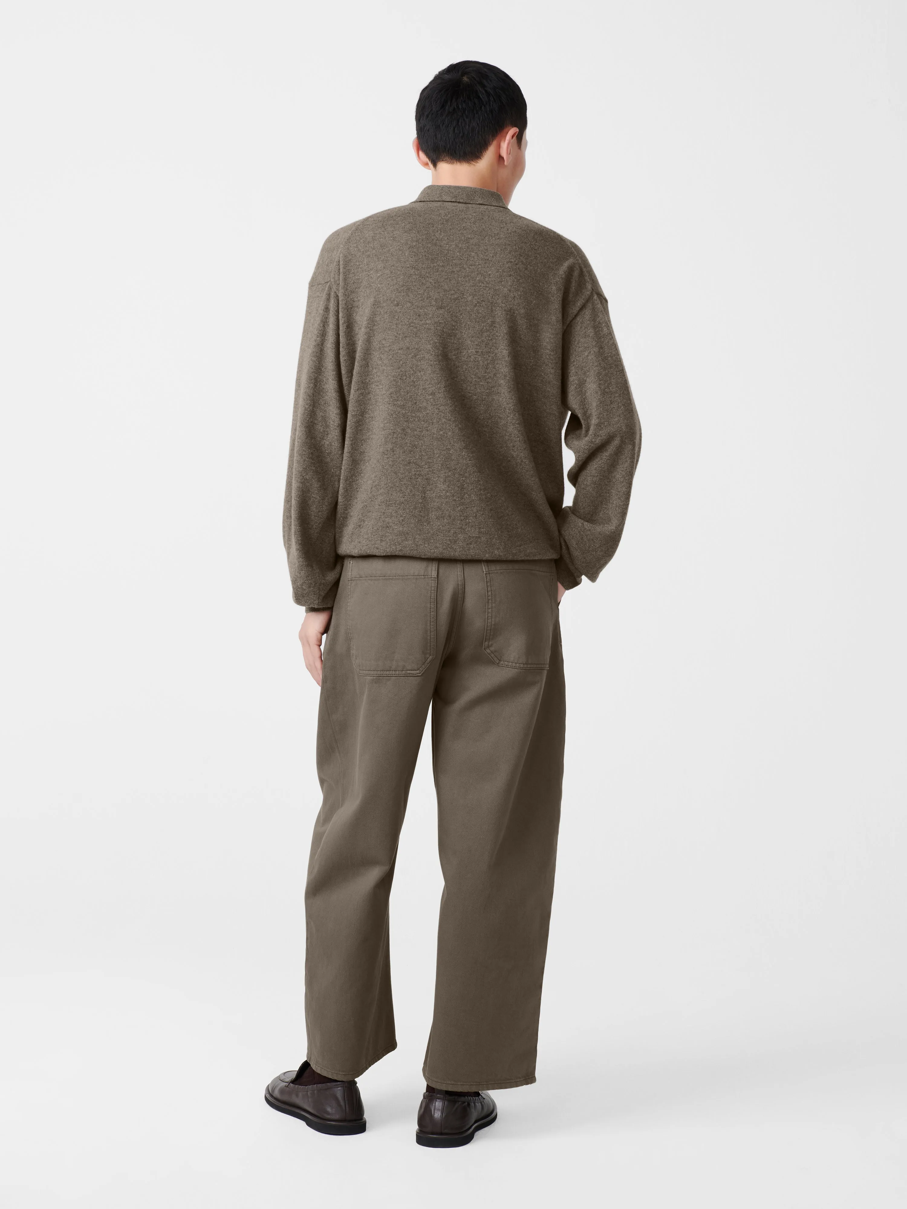 Noe Knit in Stone Melange sold by Studio Nicholson product image thumbnail 4