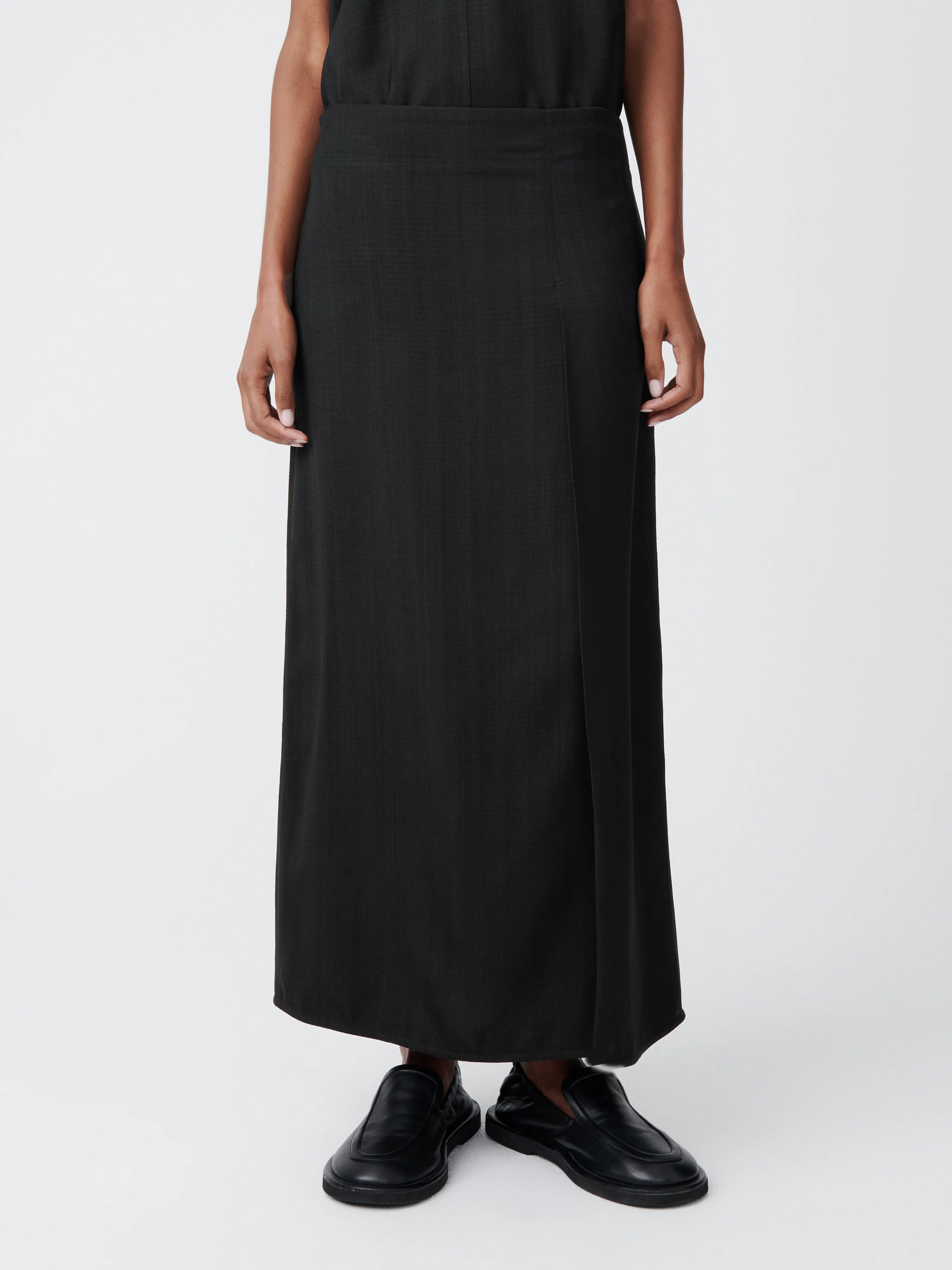 Jaya Skirt in Black sold by Studio Nicholson product image thumbnail 4