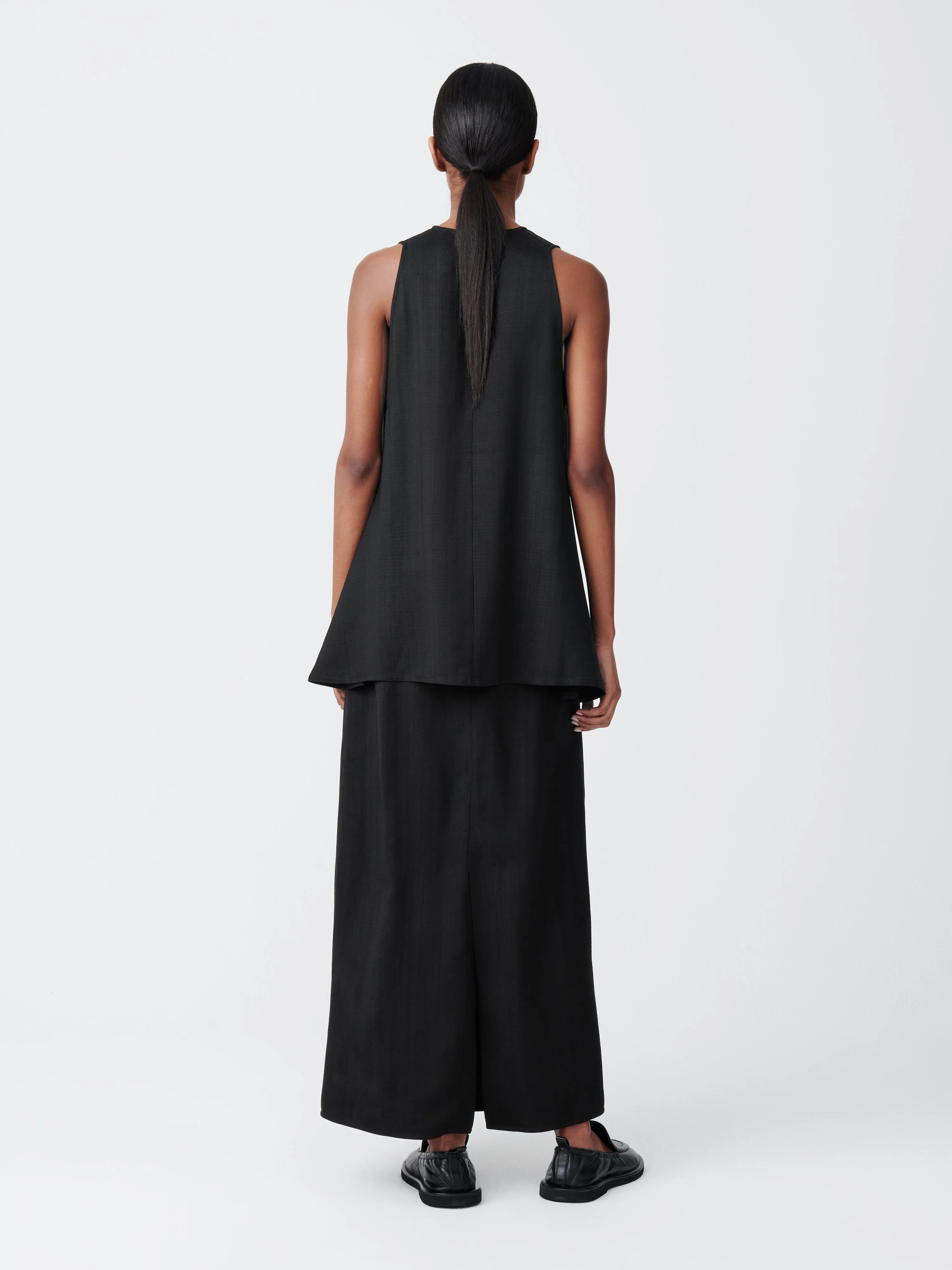 Jaya Skirt in Black sold by Studio Nicholson product image thumbnail 3