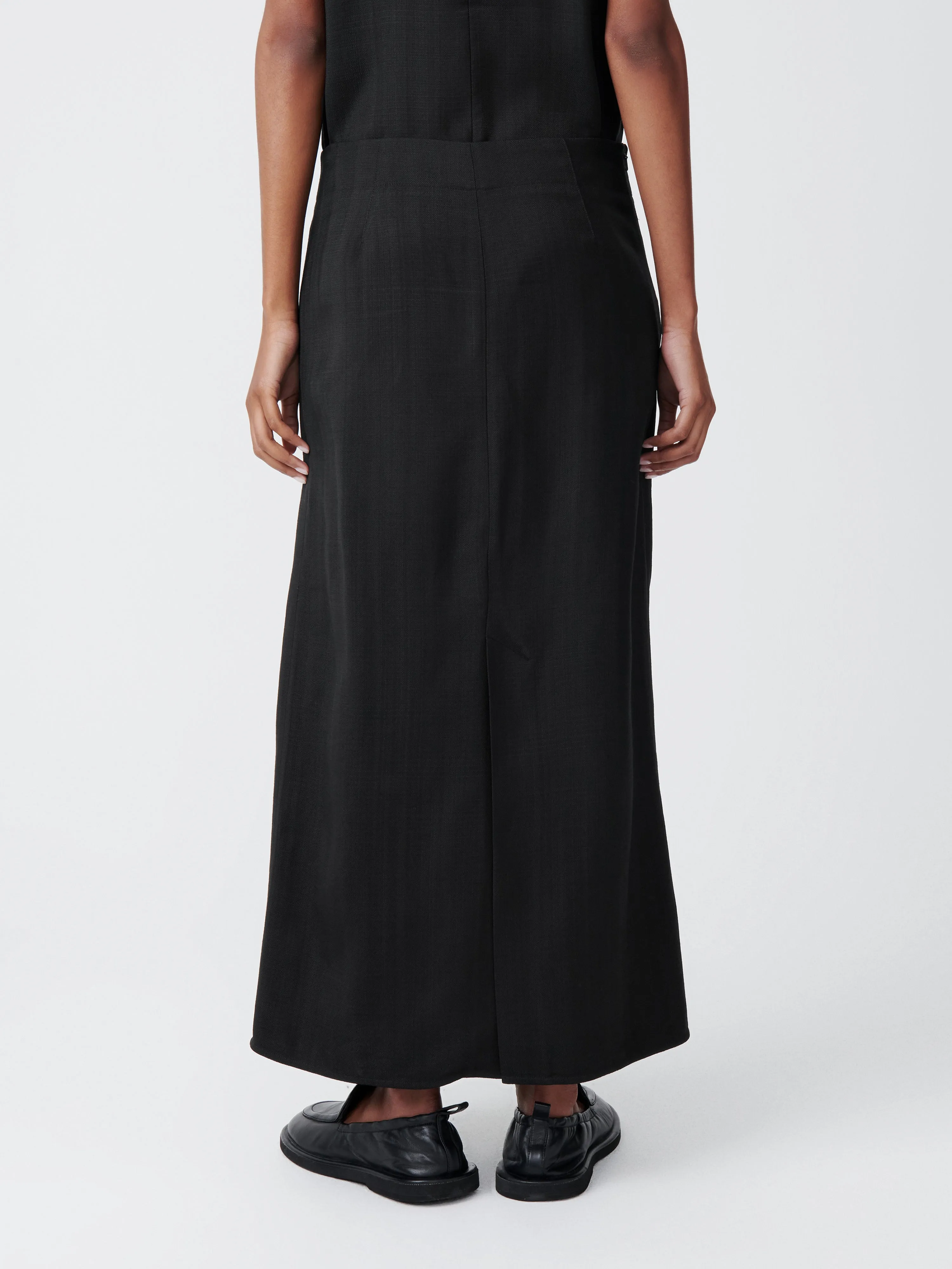 Jaya Skirt in Black sold by Studio Nicholson product image thumbnail 5