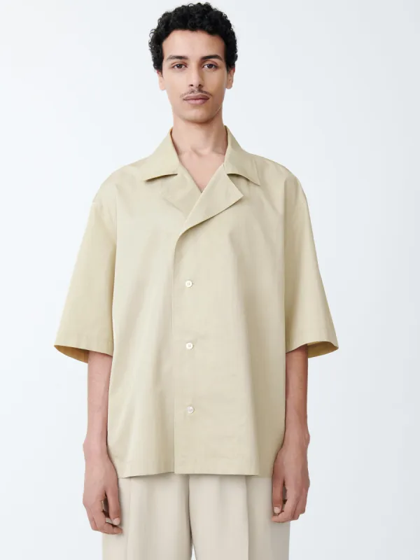 Loca Shirt in Dark Stone made by Studio Nicholson