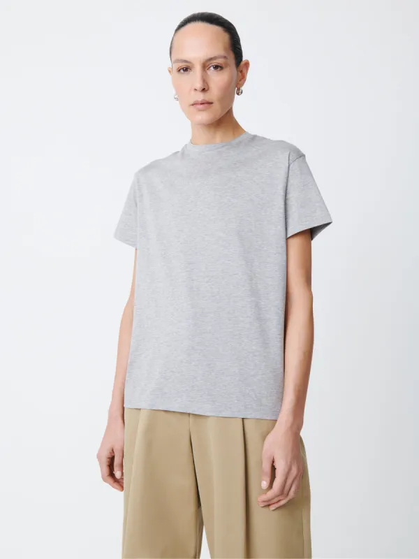 Marine T-Shirt in Grey Marl sold by Studio Nicholson