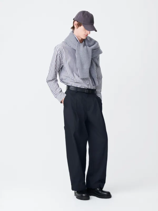 Bridges Pant in Dark Navy sold by Studio Nicholson