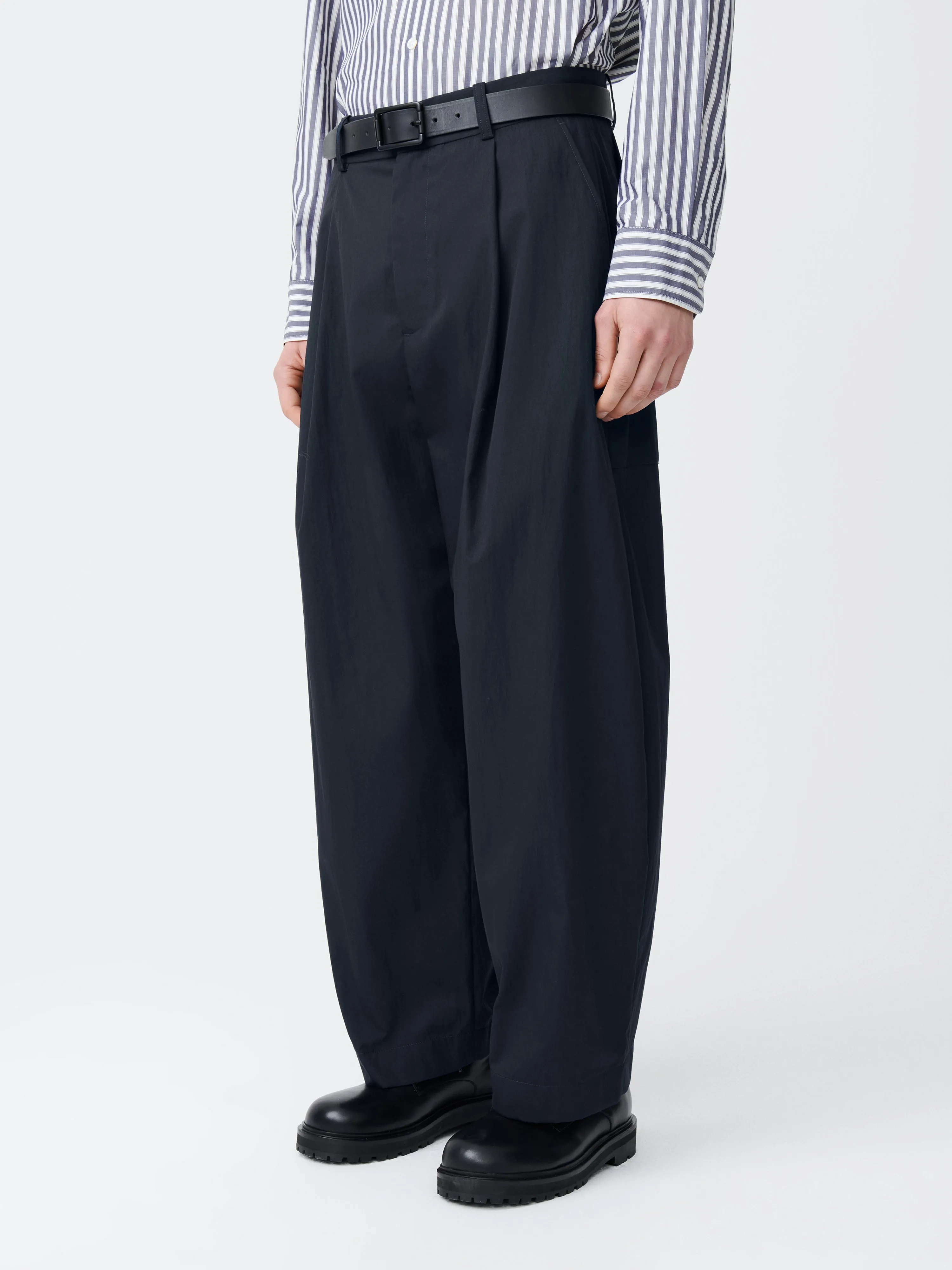 Bridges Pant in Dark Navy sold by Studio Nicholson product image thumbnail 4