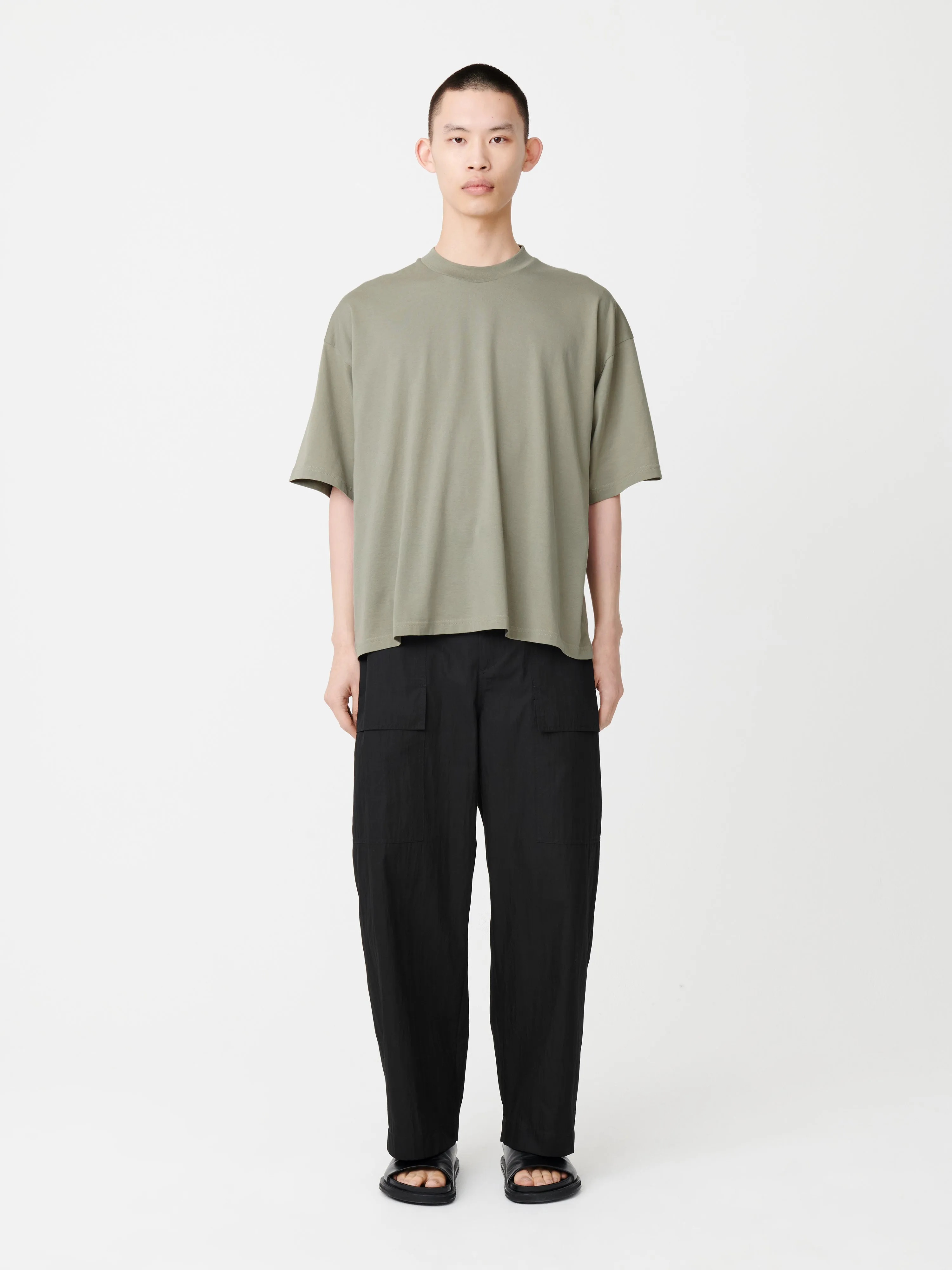 Piu T-Shirt in Sage sold by Studio Nicholson product image thumbnail 2