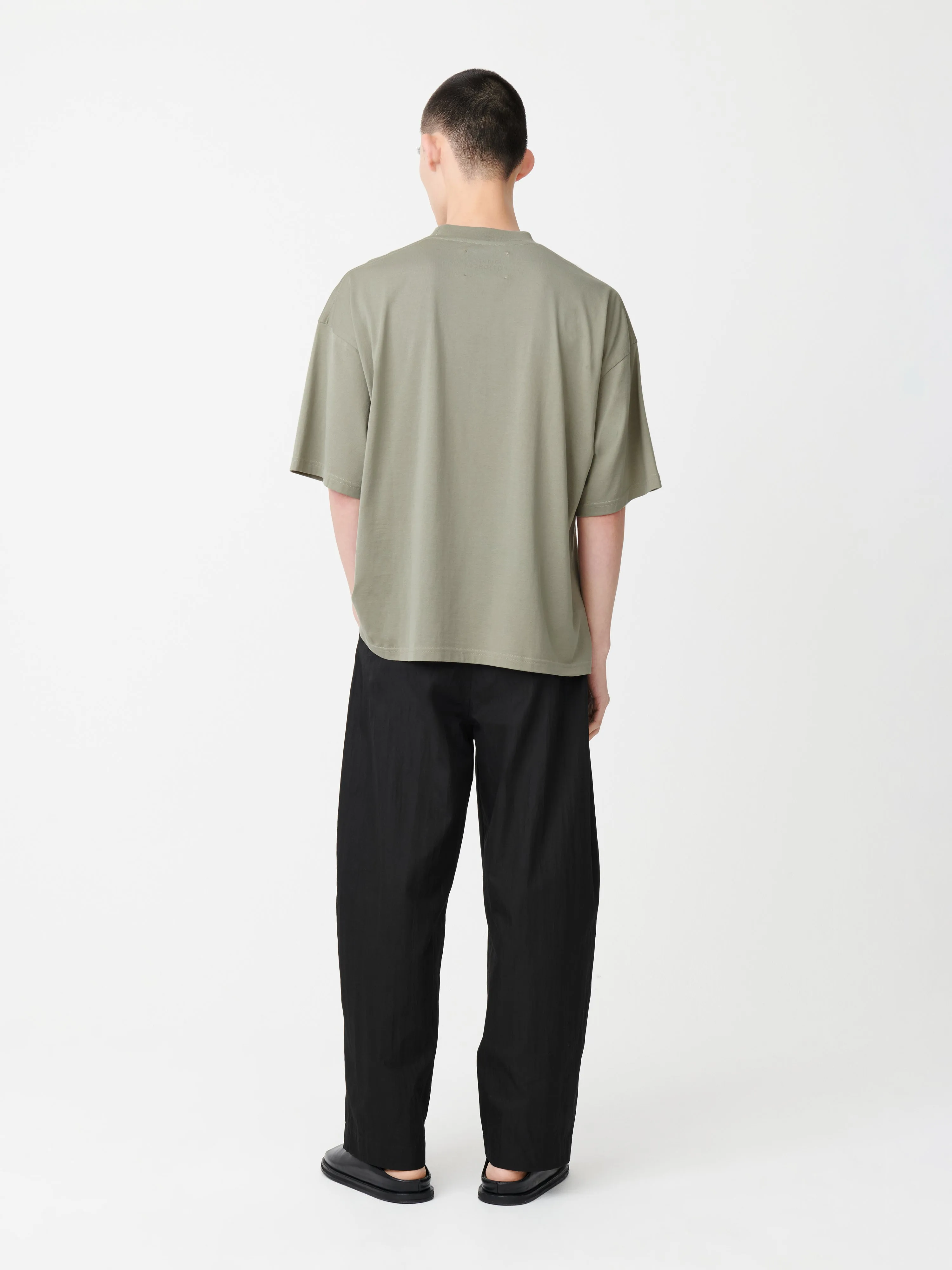 Piu T-Shirt in Sage sold by Studio Nicholson product image thumbnail 4