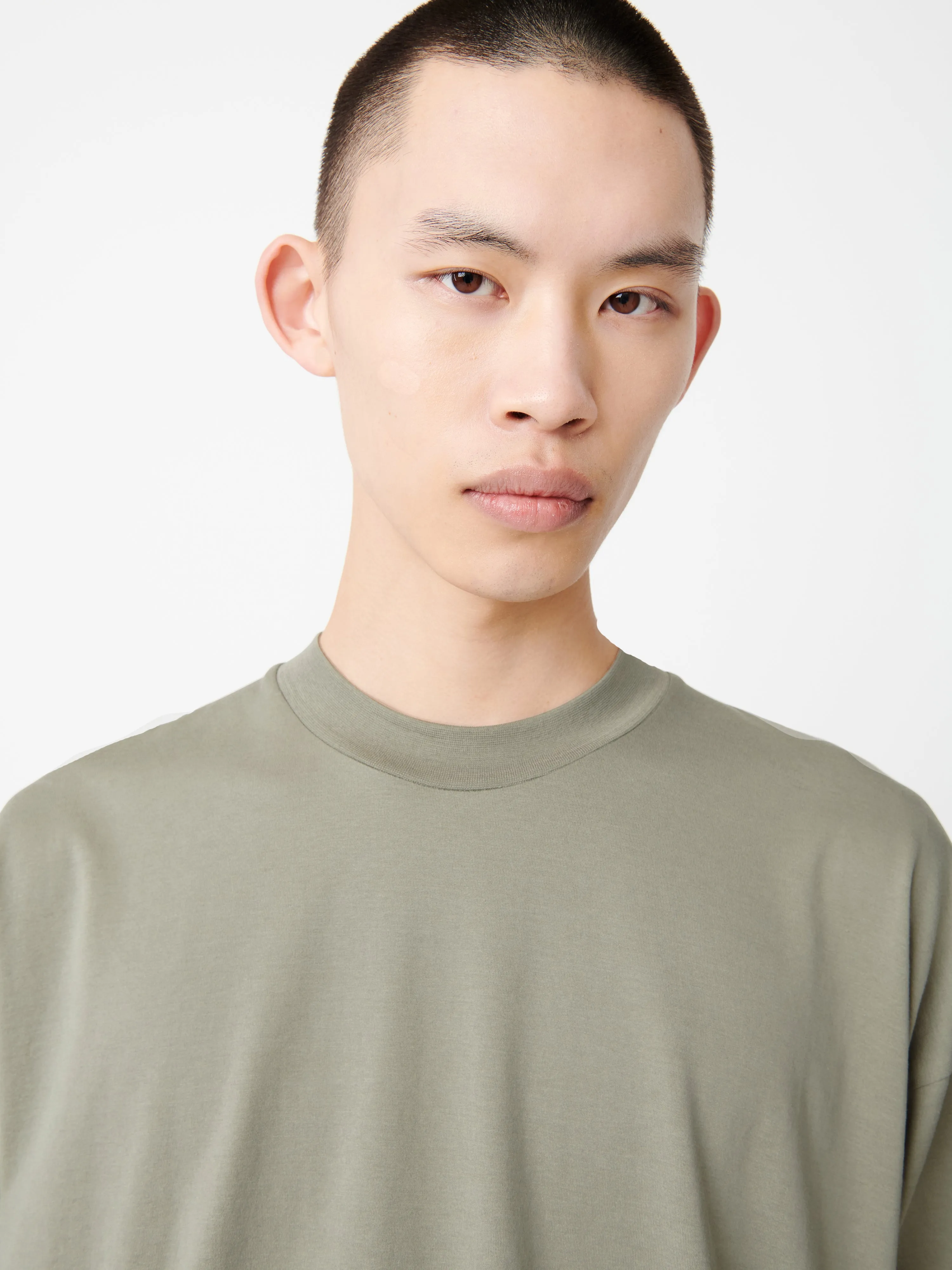 Piu T-Shirt in Sage sold by Studio Nicholson product image thumbnail 5