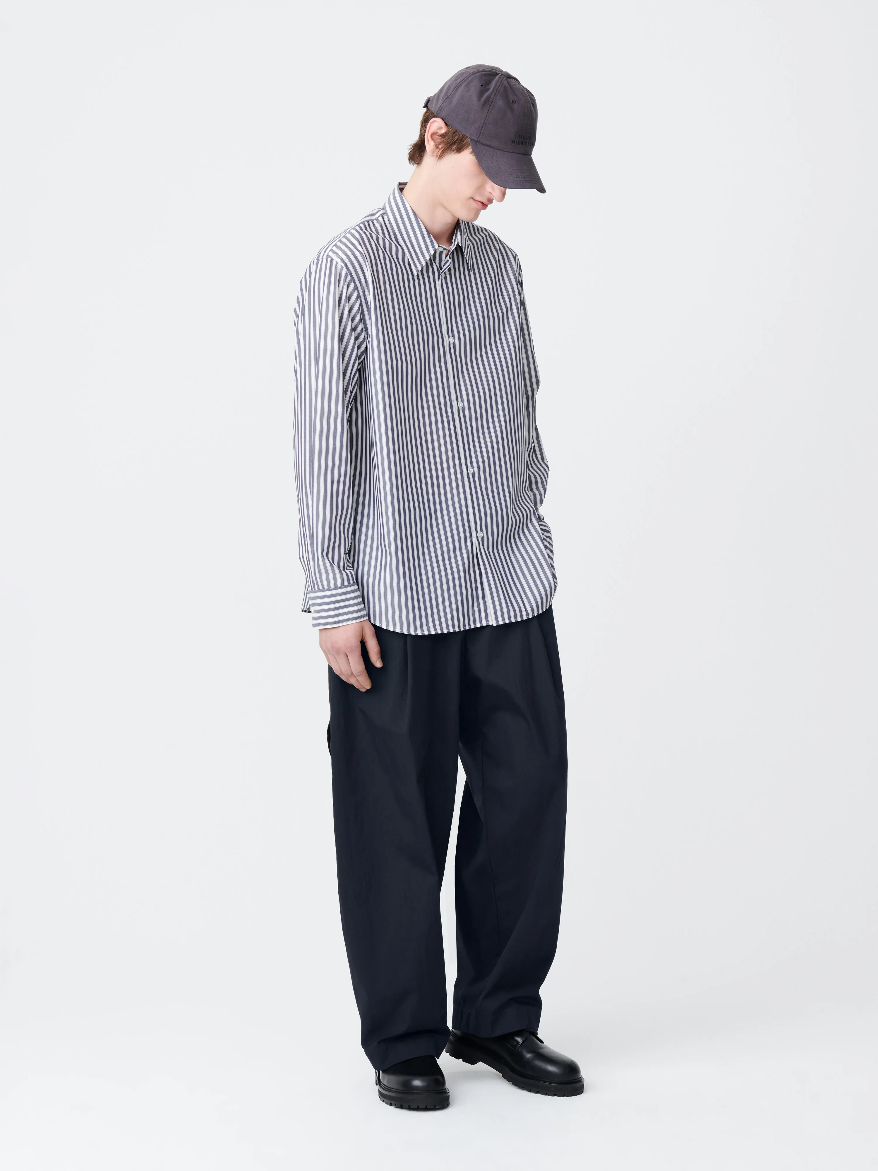 View Shirt in Classic Stripe sold by Studio Nicholson product image thumbnail 3