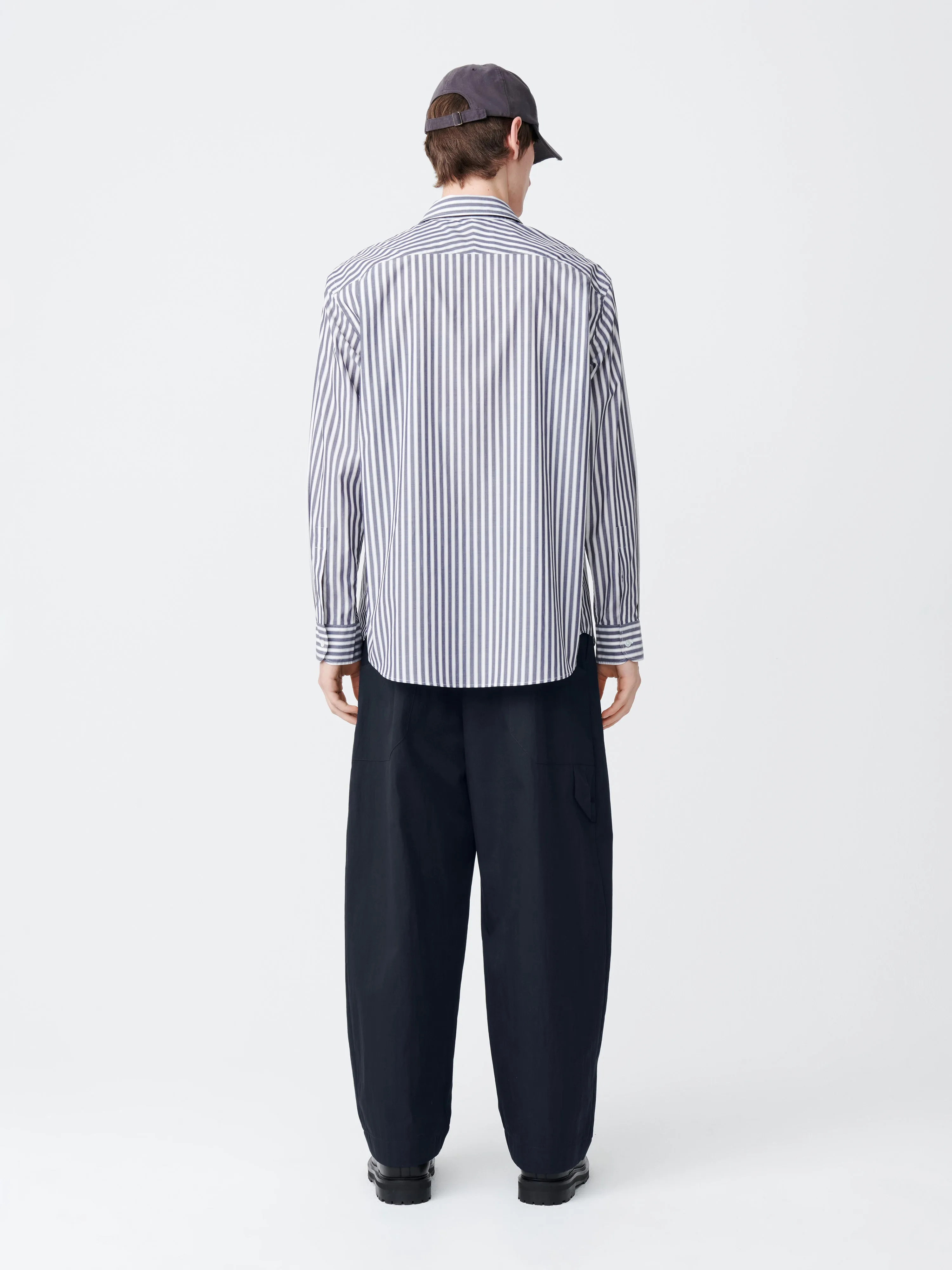 View Shirt in Classic Stripe sold by Studio Nicholson product image thumbnail 5