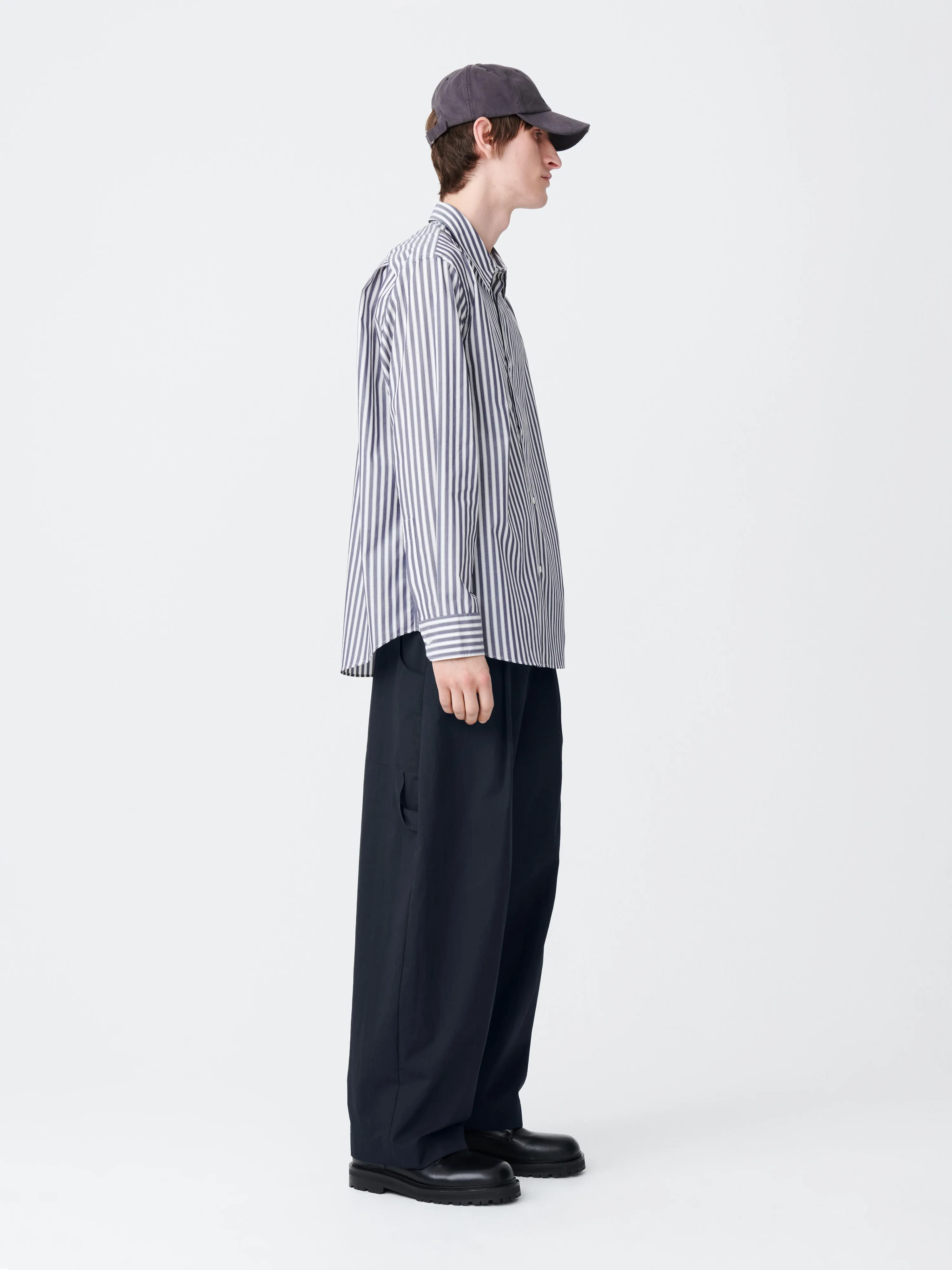View Shirt in Classic Stripe sold by Studio Nicholson product image thumbnail 4