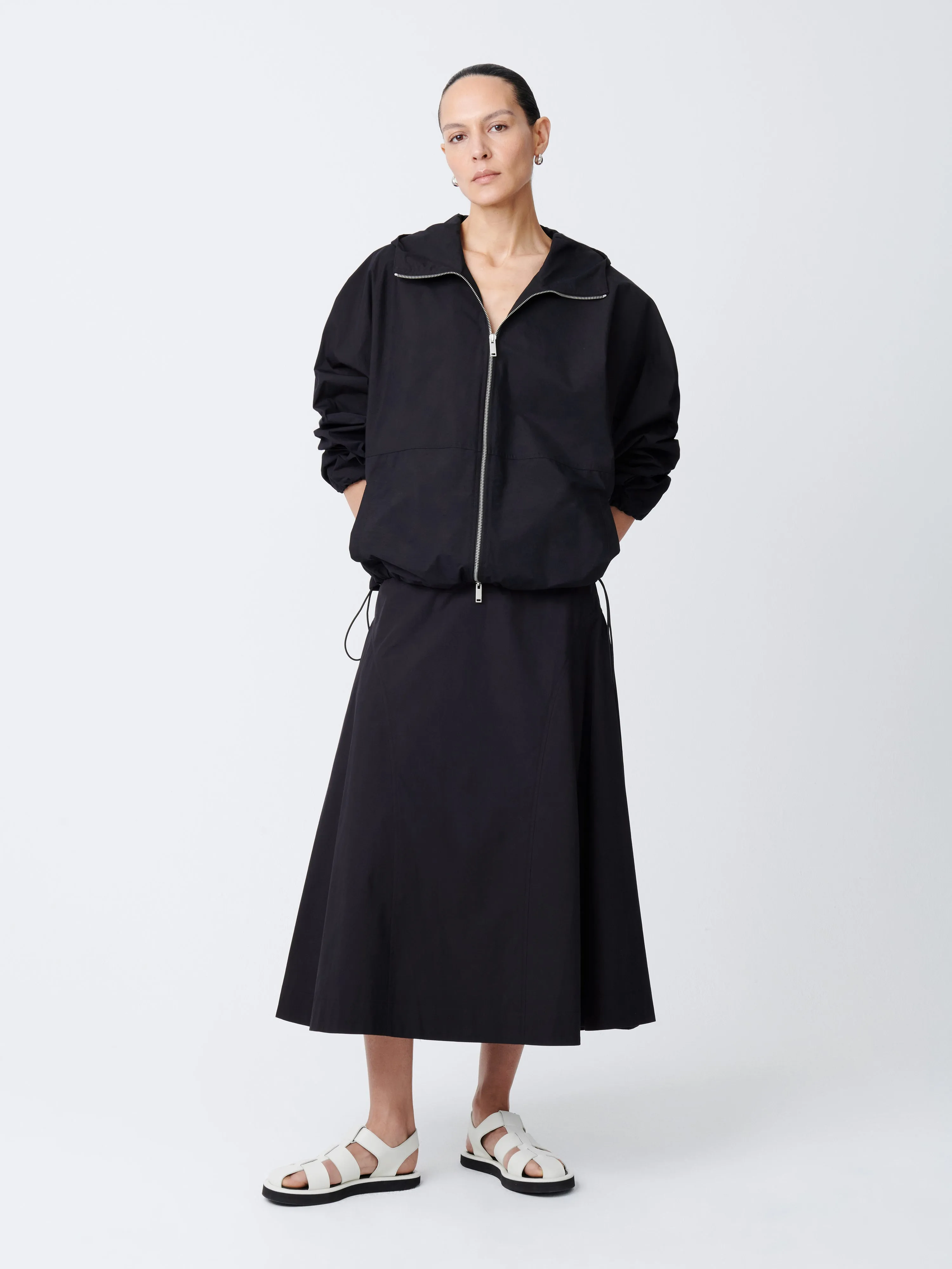 Godwin Anorak in Darkest Navy sold by Studio Nicholson