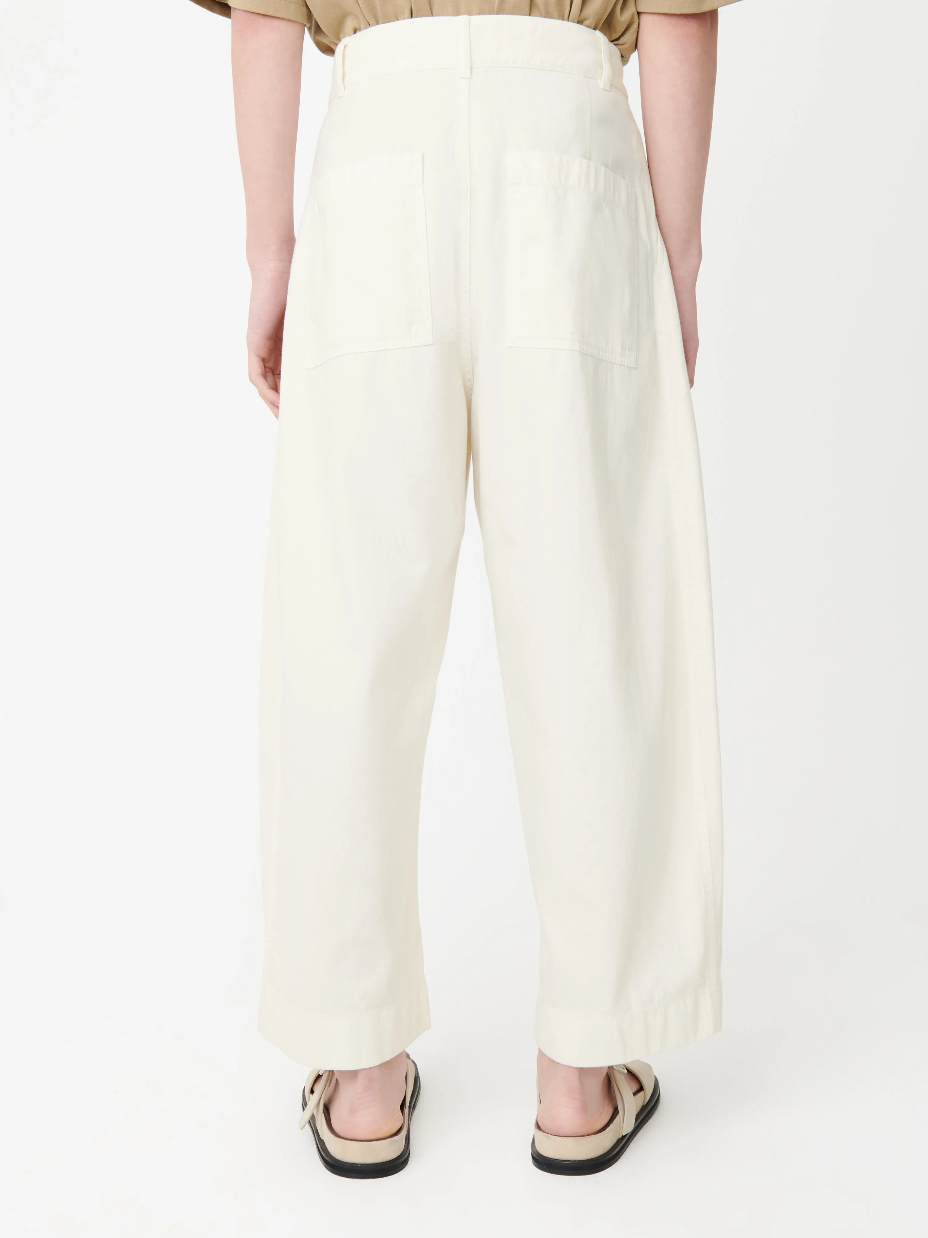 Bosun Denim Pant in Parchment sold by Studio Nicholson product image thumbnail 5