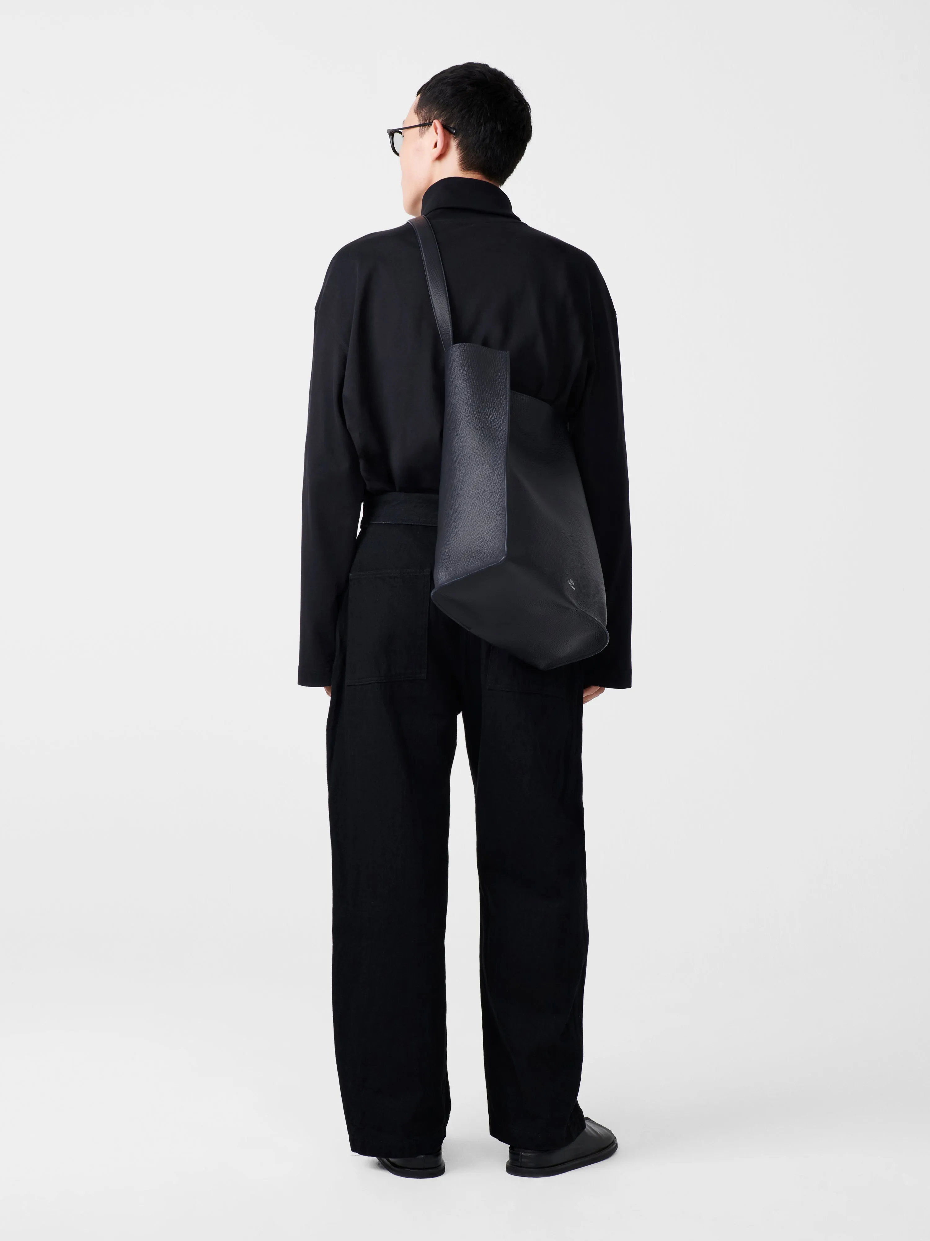 Stoll Jersey in Black sold by Studio Nicholson product image thumbnail 5