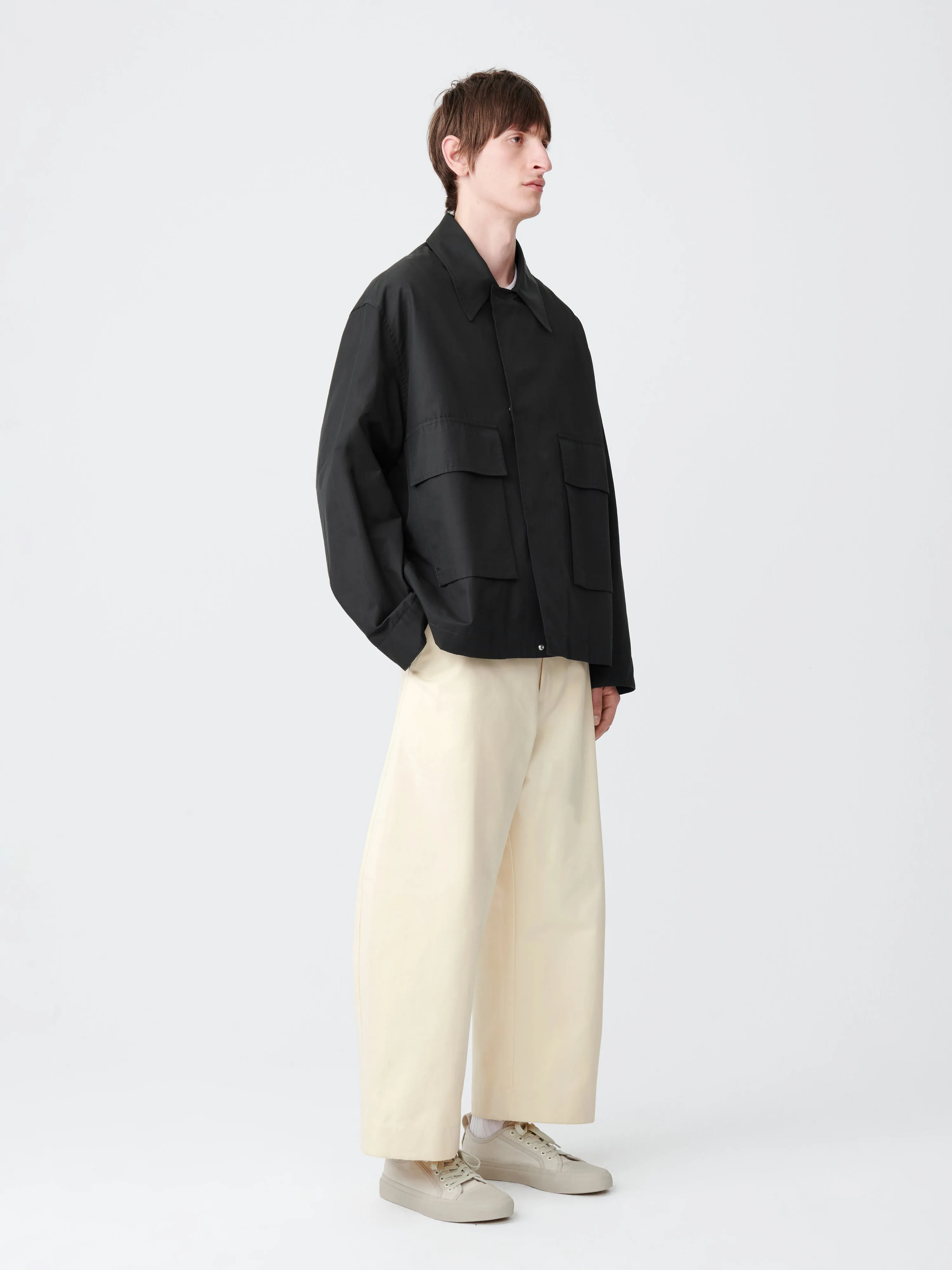 Bosun Pant in Cream sold by Studio Nicholson product image thumbnail 2