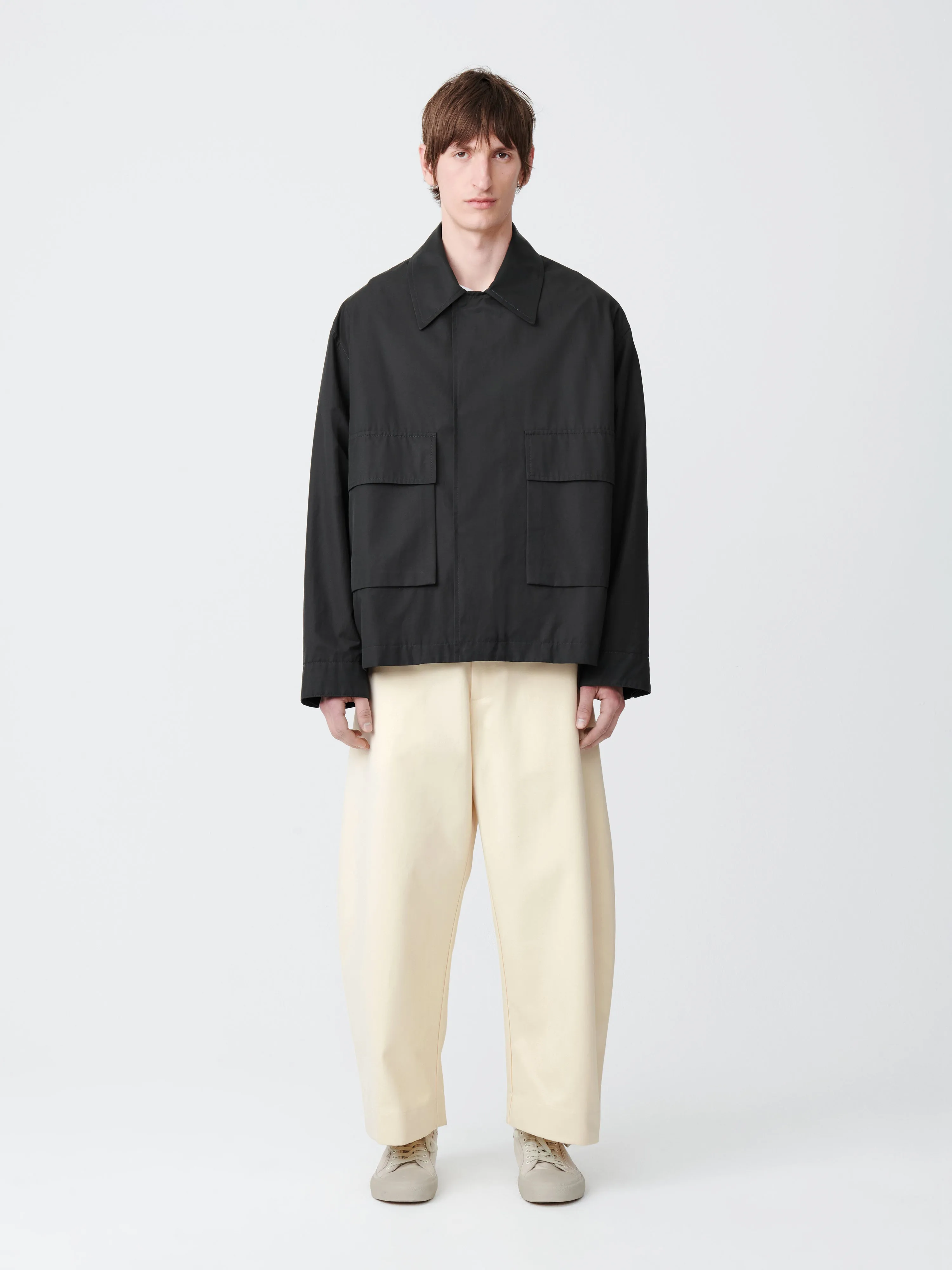 Bosun Pant in Cream sold by Studio Nicholson