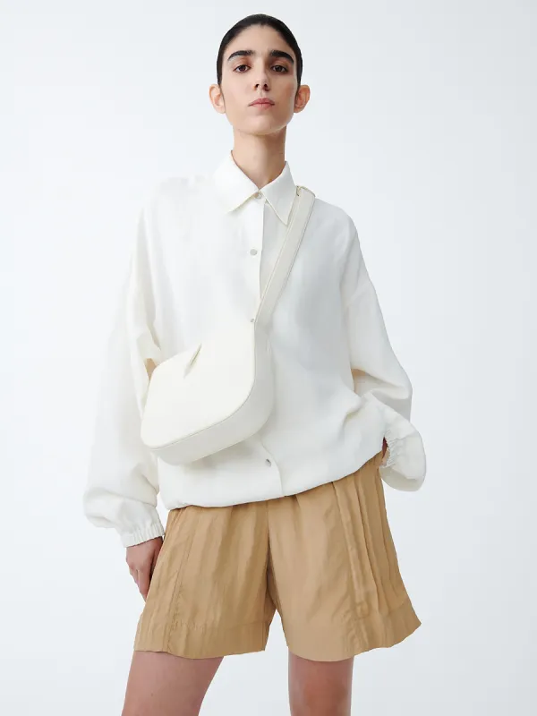 Fortuna Leather Bag in Parchment sold by Studio Nicholson