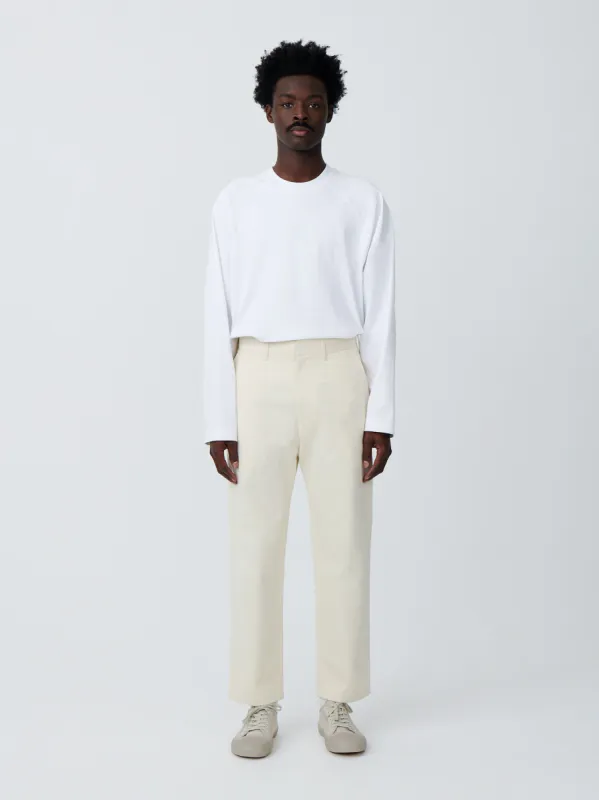 Bill Pant in Cream sold by Studio Nicholson