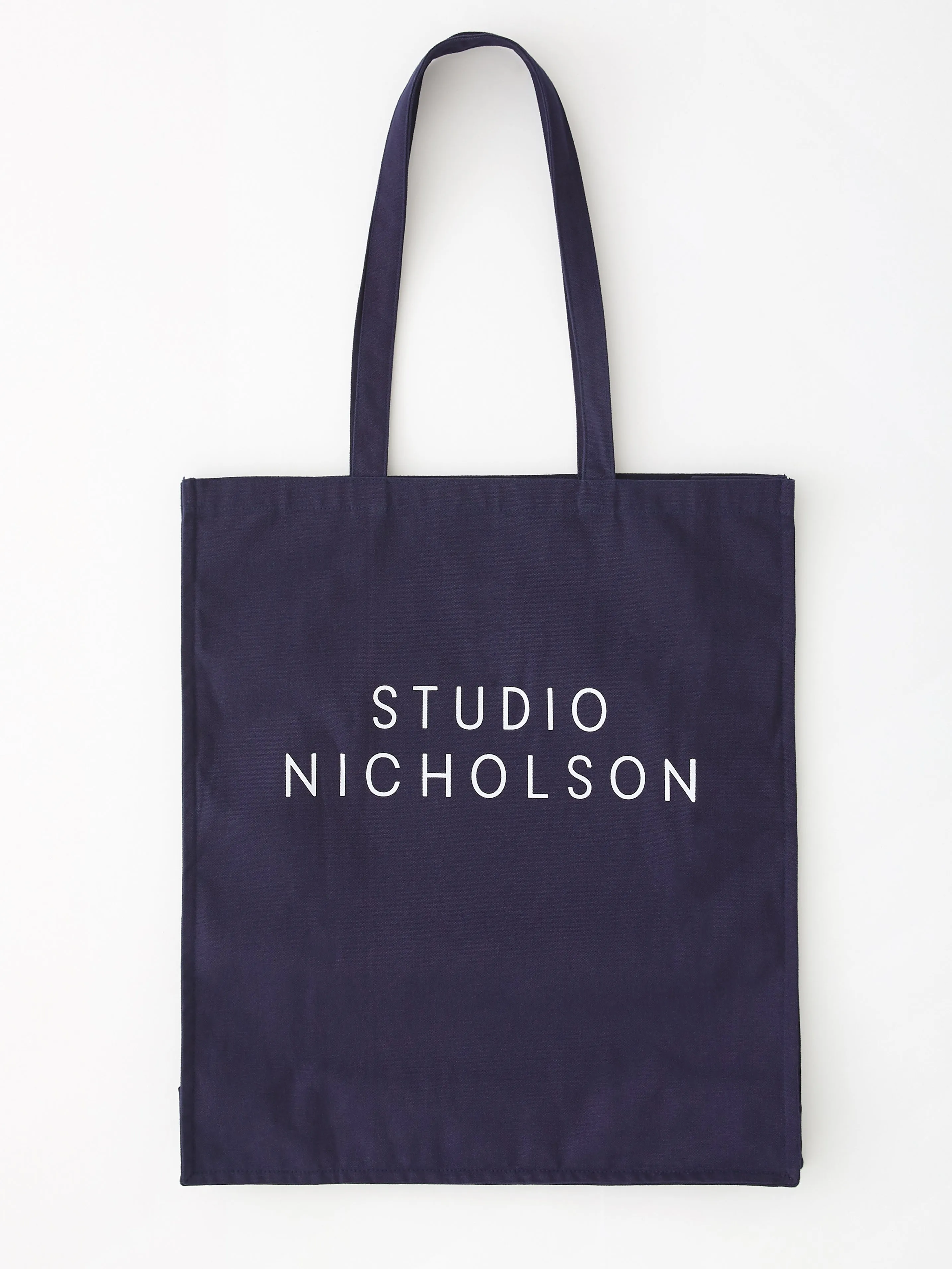 Studio Nicholson Standard Tote Bag in Dark Navy sold by Studio Nicholson