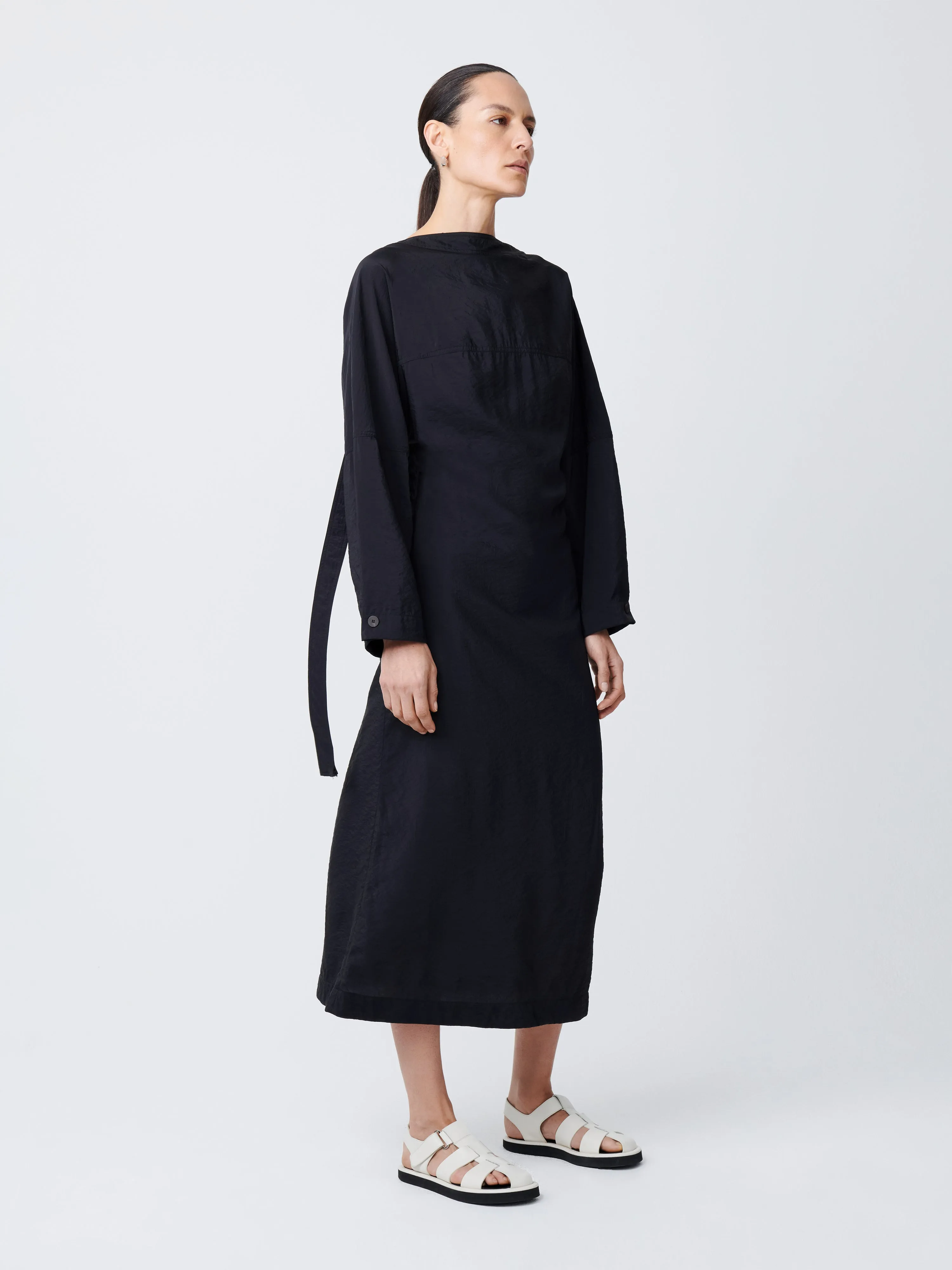 Argyle Dress in Darkest Navy sold by Studio Nicholson product image thumbnail 2