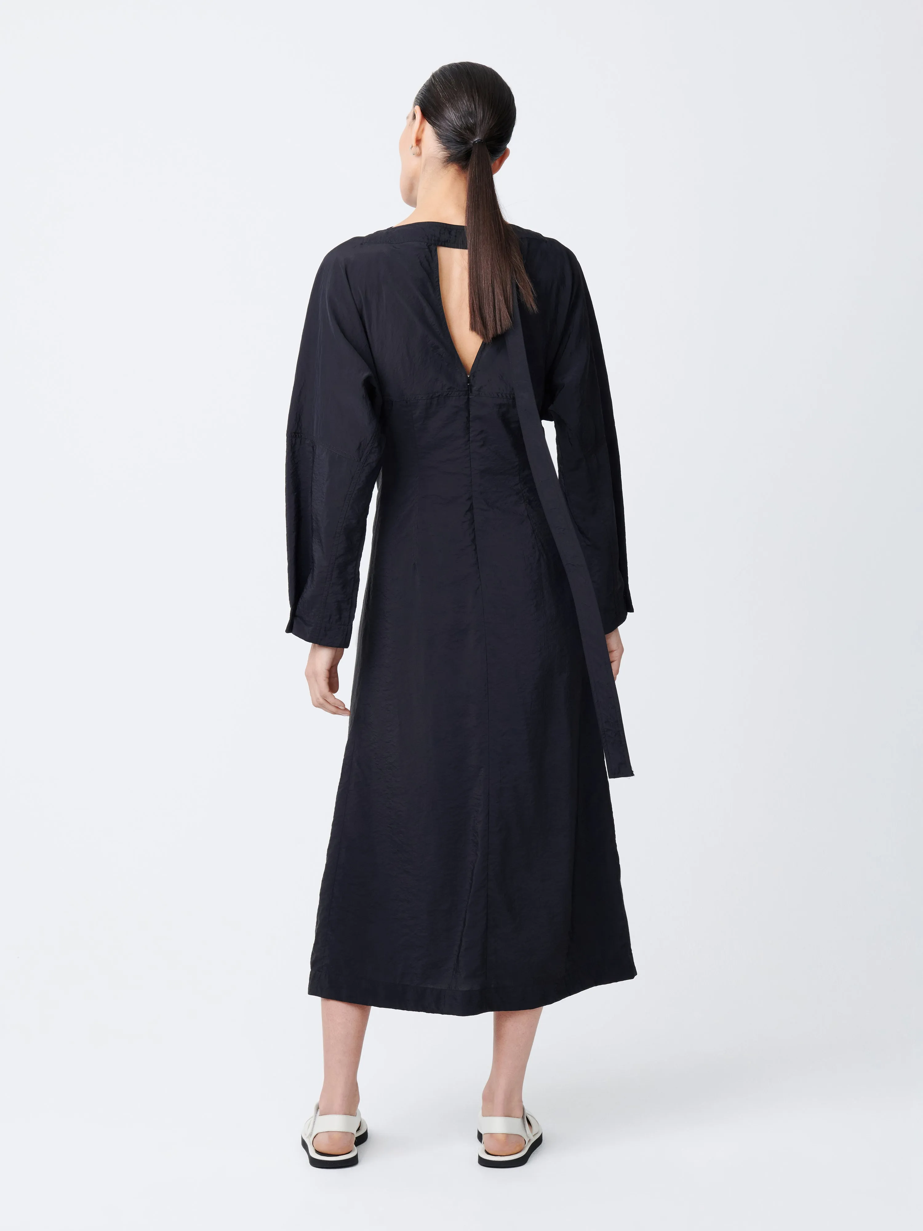 Argyle Dress in Darkest Navy sold by Studio Nicholson product image thumbnail 3