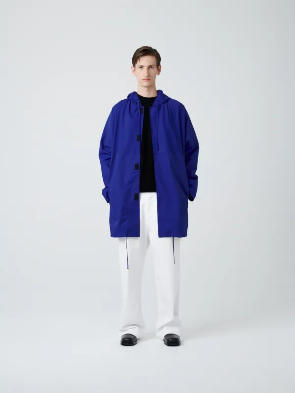 Nile Parka in Klein Blue made by Studio Nicholson