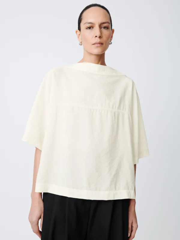 Hesse Top in Parchment sold by Studio Nicholson