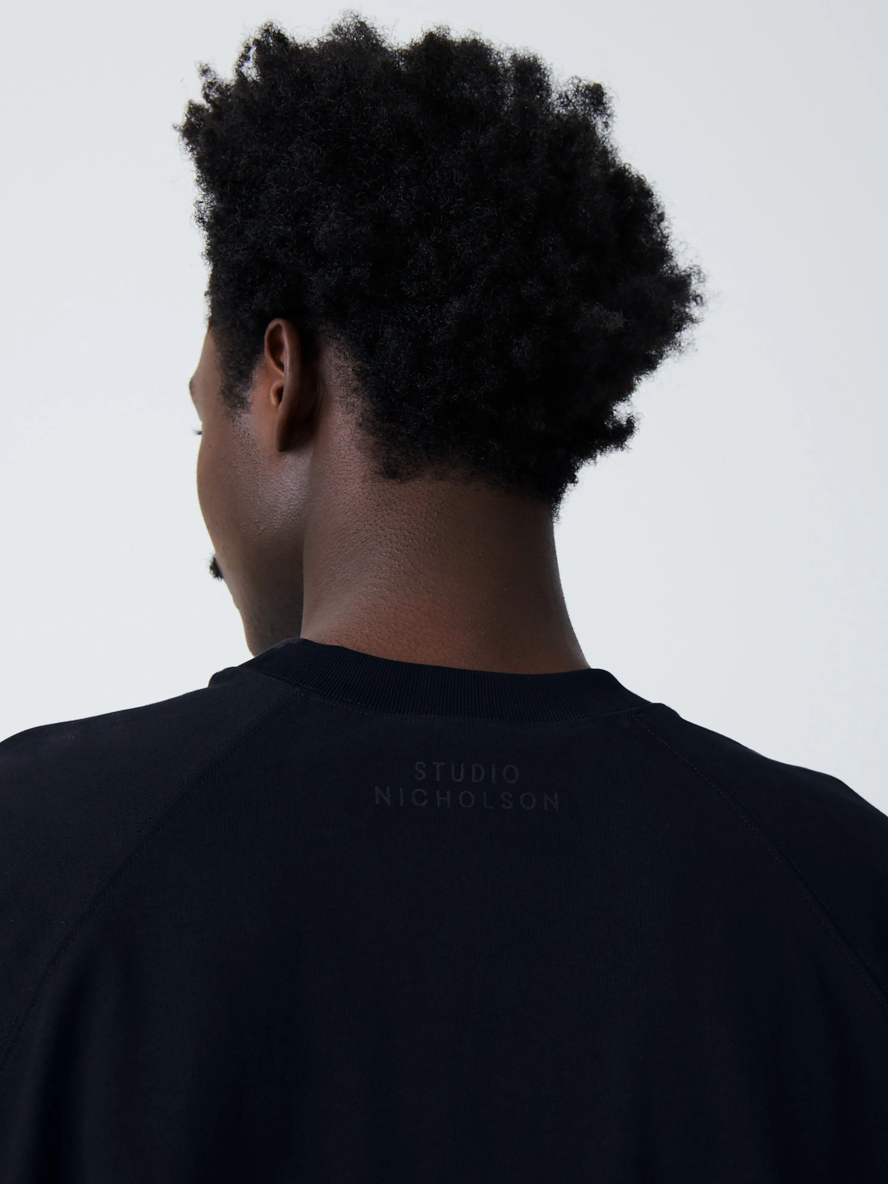 Harlow T-Shirt in Darkest Navy sold by Studio Nicholson product image thumbnail 5