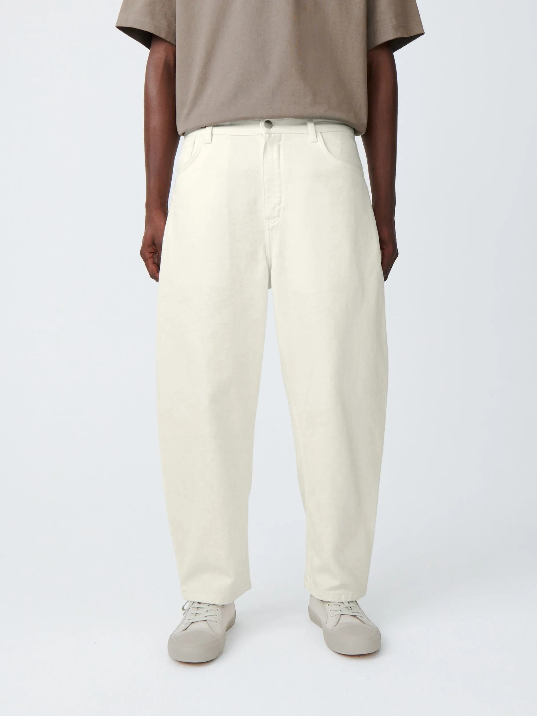Land Denim Pant in Parchment sold by Studio Nicholson product image thumbnail 3