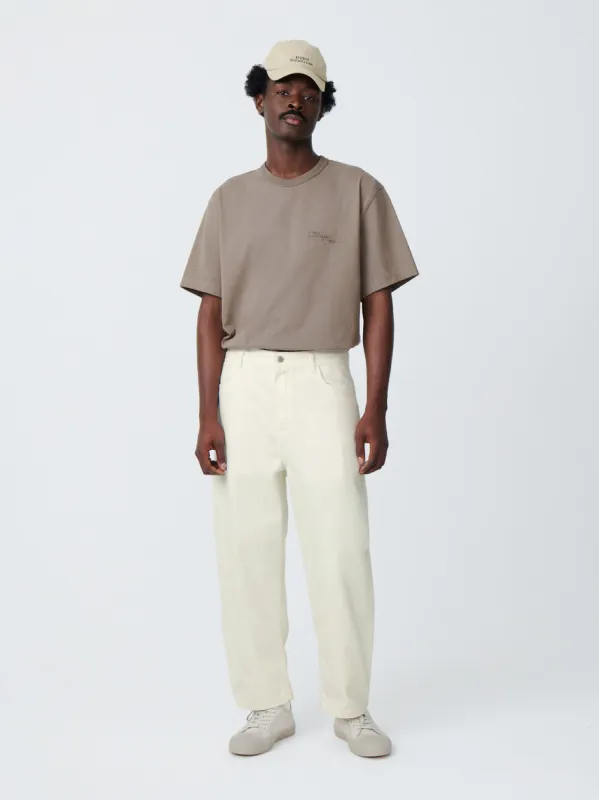Land Denim Pant in Parchment sold by Studio Nicholson