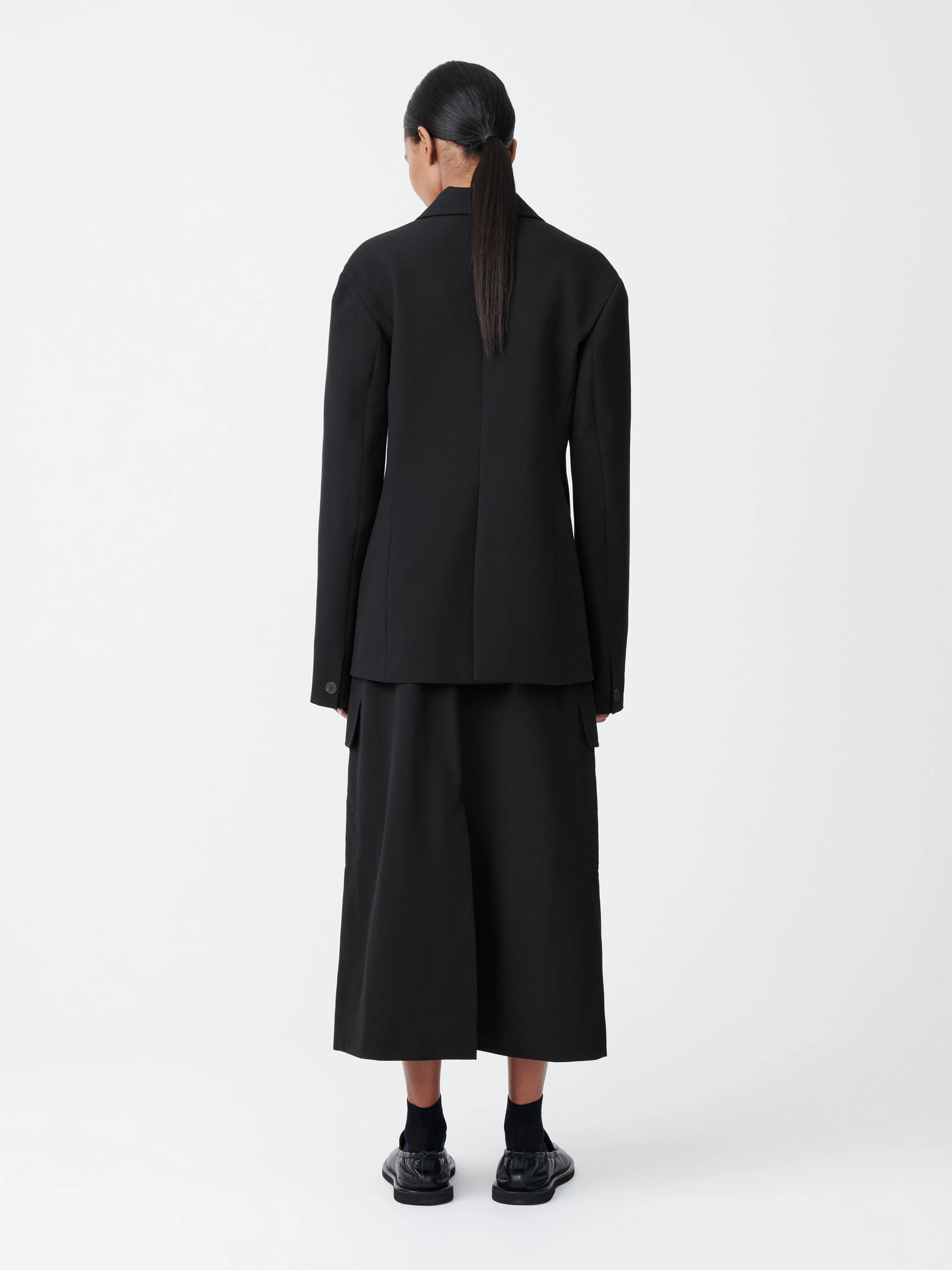 Weston Jacket in Black sold by Studio Nicholson product image thumbnail 4