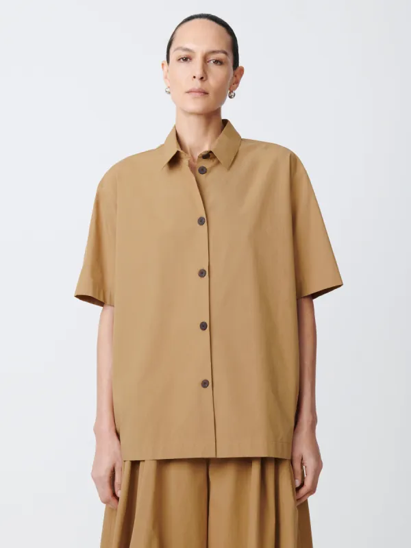 Piero Shirt in Sand made by Studio Nicholson