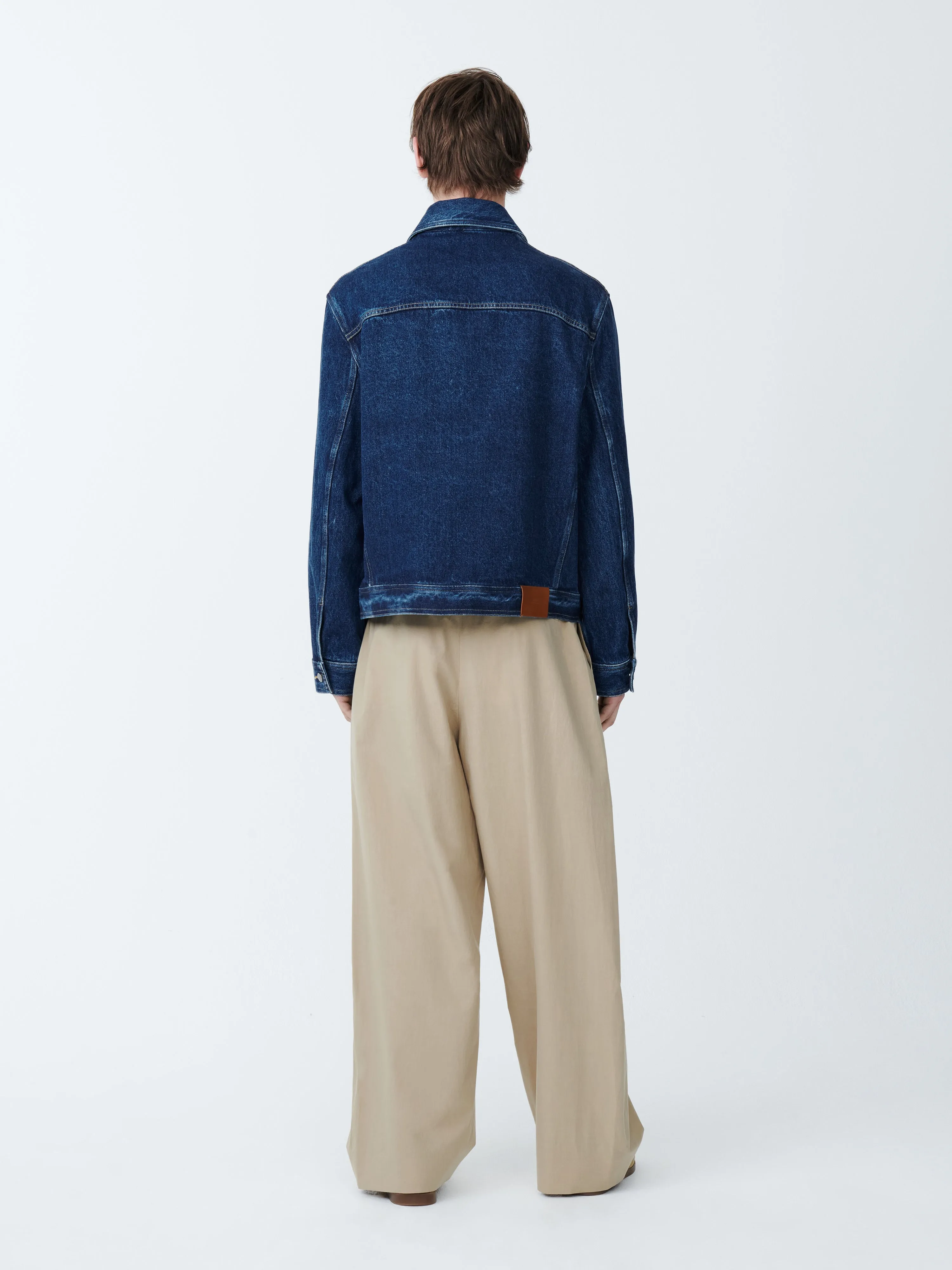 Line Pant in Dark Stone sold by Studio Nicholson product image thumbnail 4