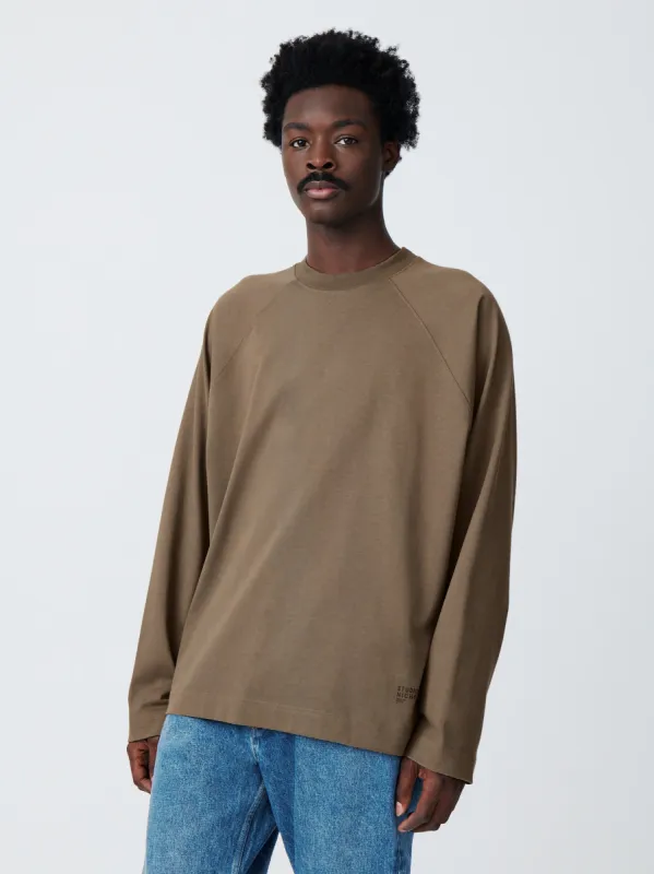 Platt T-Shirt in Rock made by Studio Nicholson