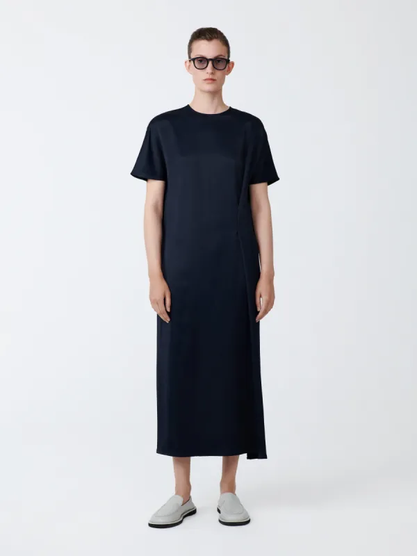 Hede Dress in Black Ink made by Studio Nicholson