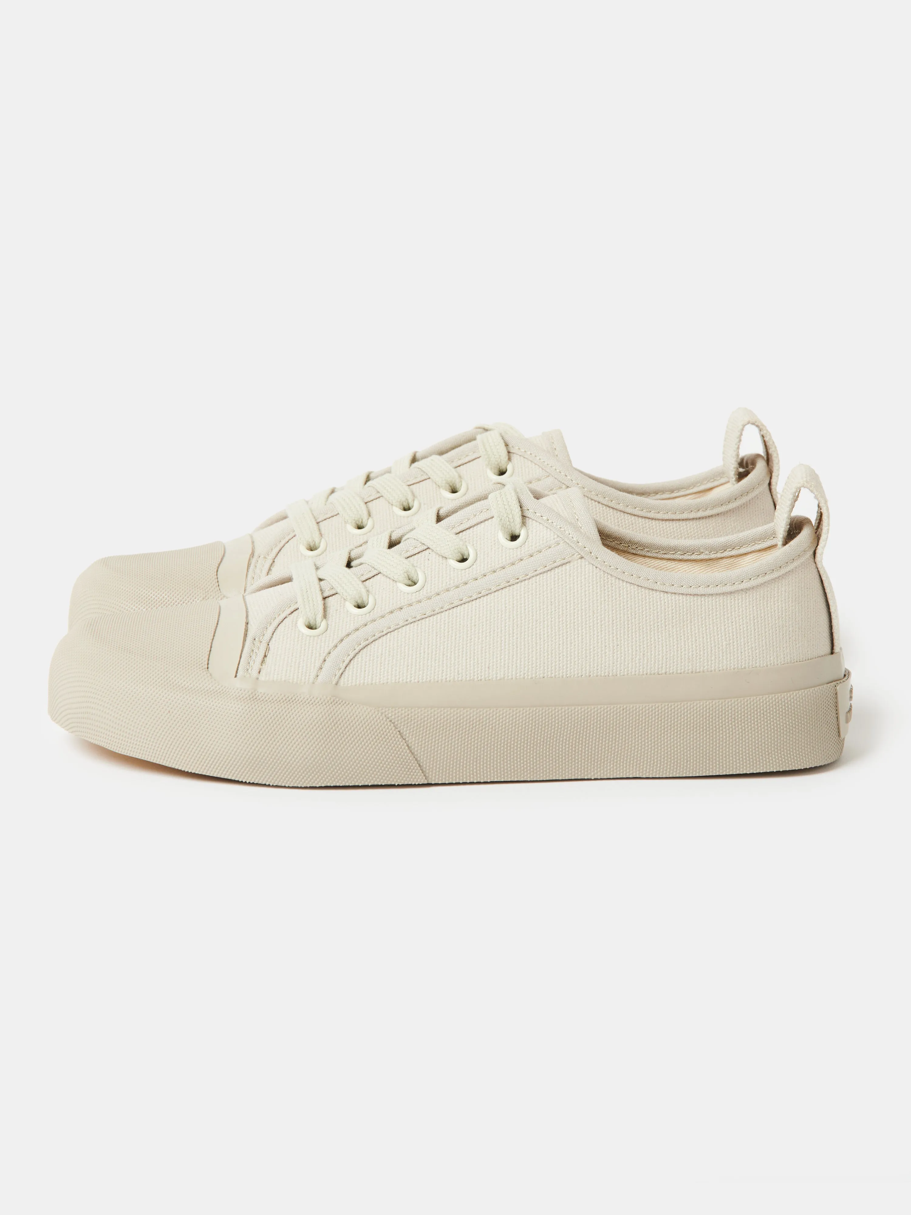 Byrd Canvas Shoe in Dove sold by Studio Nicholson product image thumbnail 2