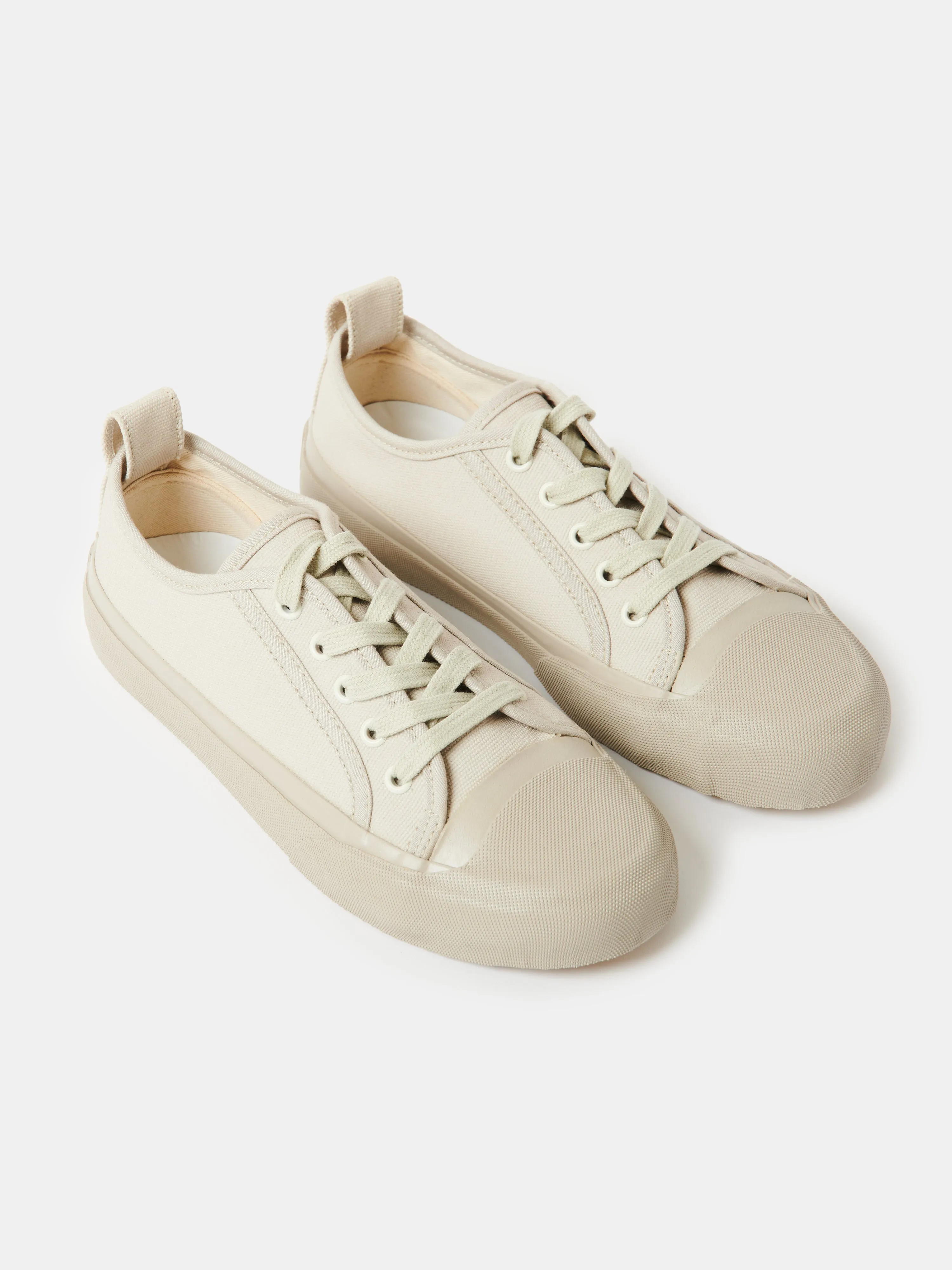 Byrd Canvas Shoe in Dove sold by Studio Nicholson product image thumbnail 4
