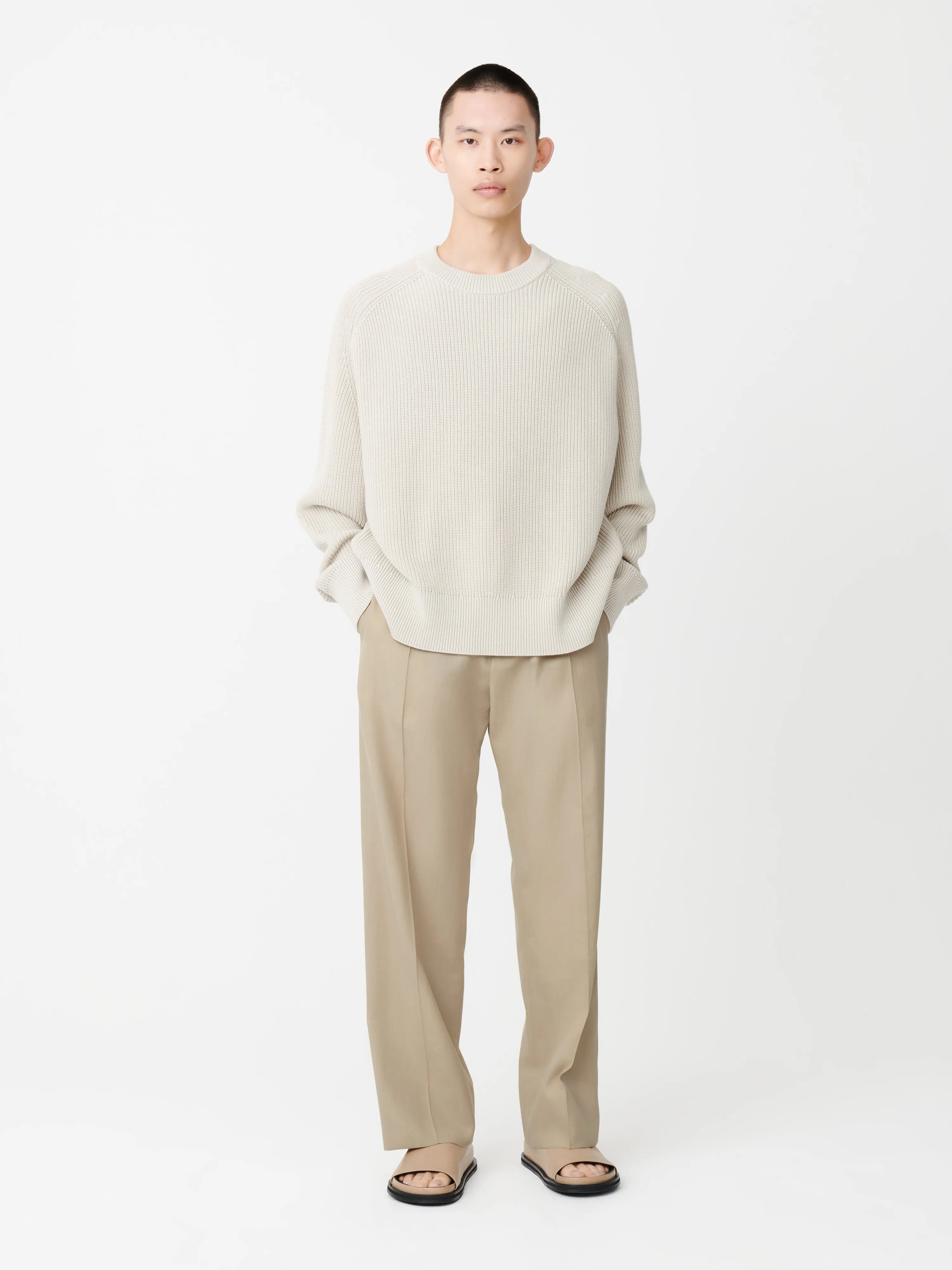 Highway Pant in Plaster sold by Studio Nicholson