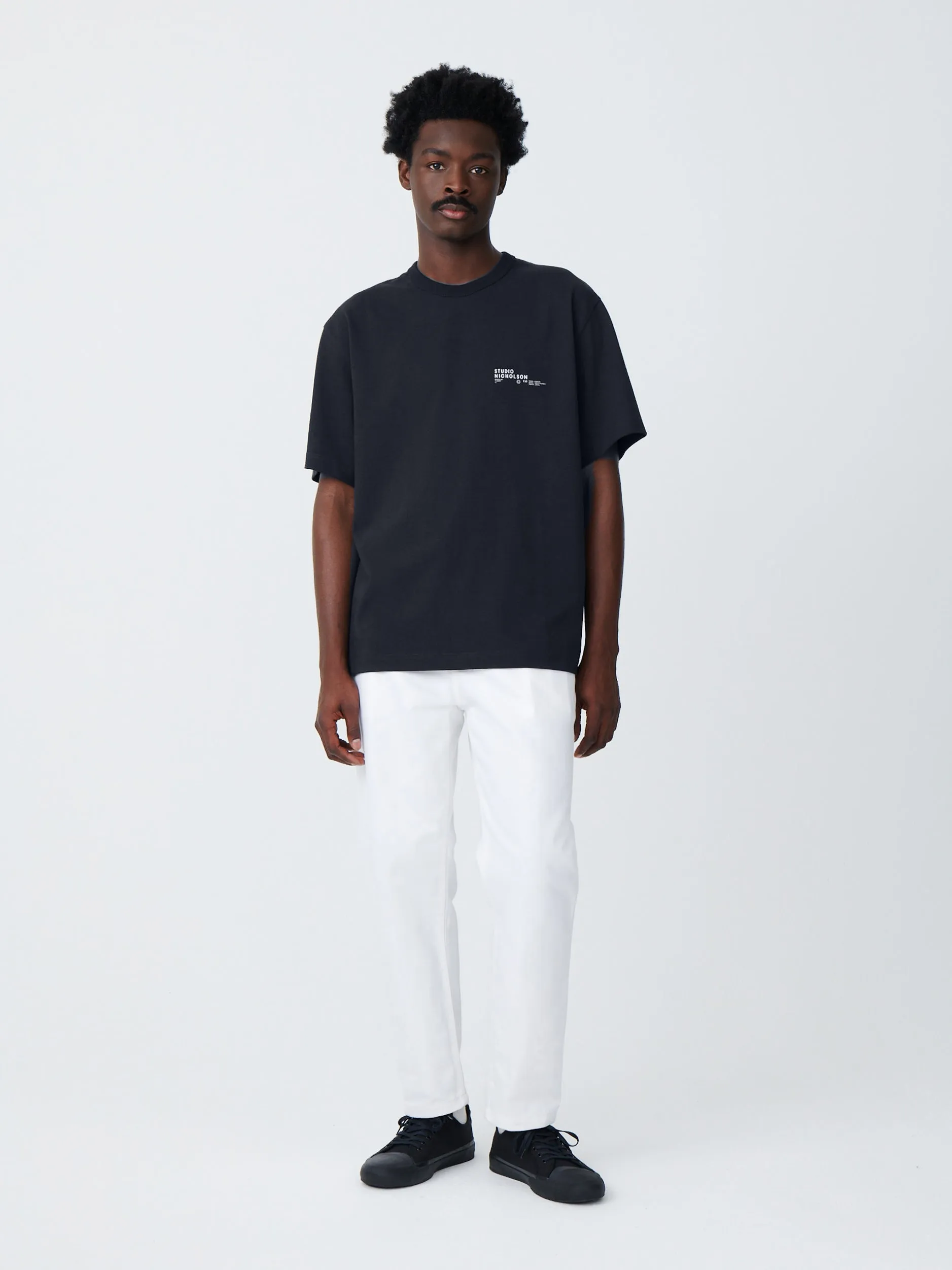 Module T-Shirt in Darkest Navy sold by Studio Nicholson product image thumbnail 2