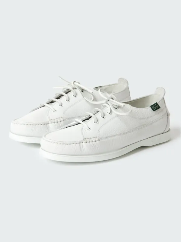 SN x Paraboot Malibu Shoe in Pure White sold by Studio Nicholson