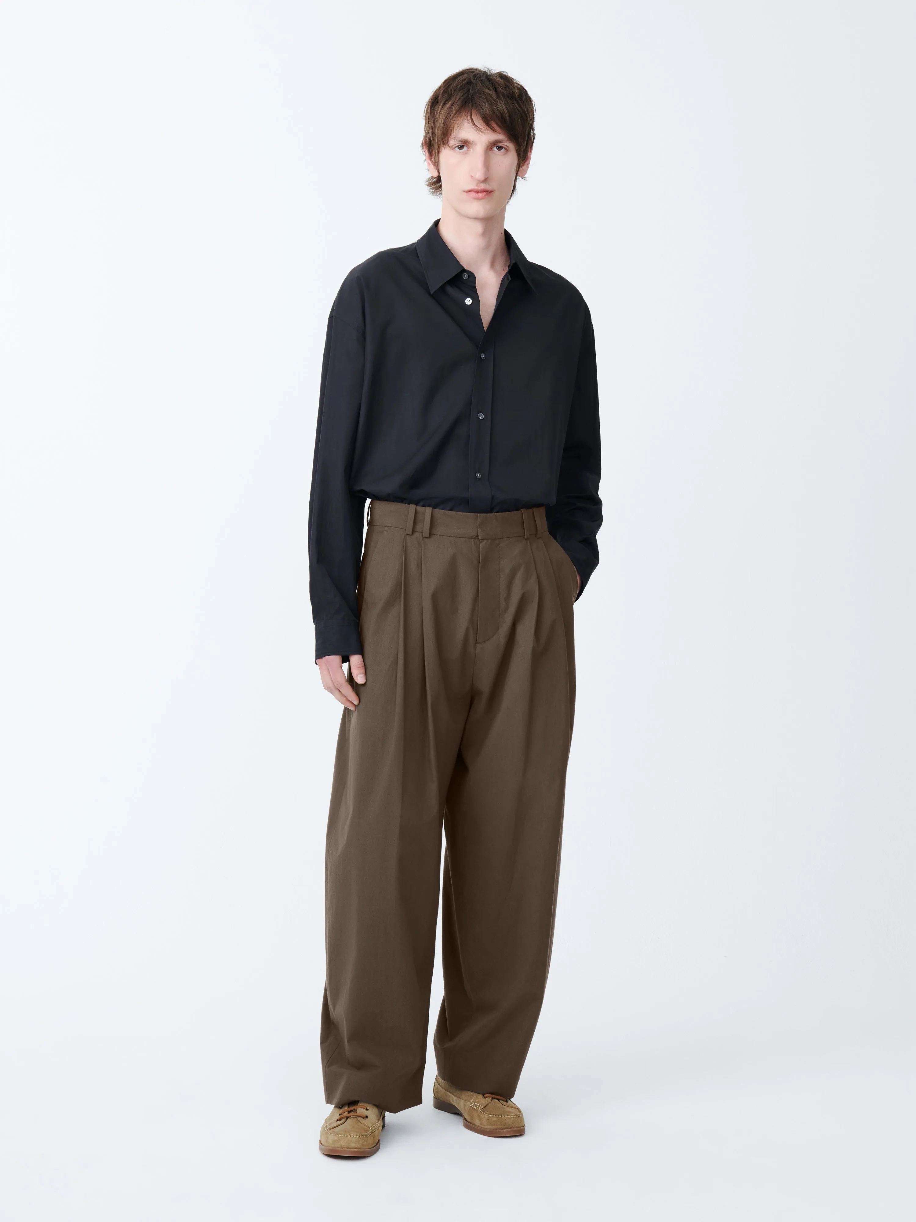 Line Pant in Bark | Parallel