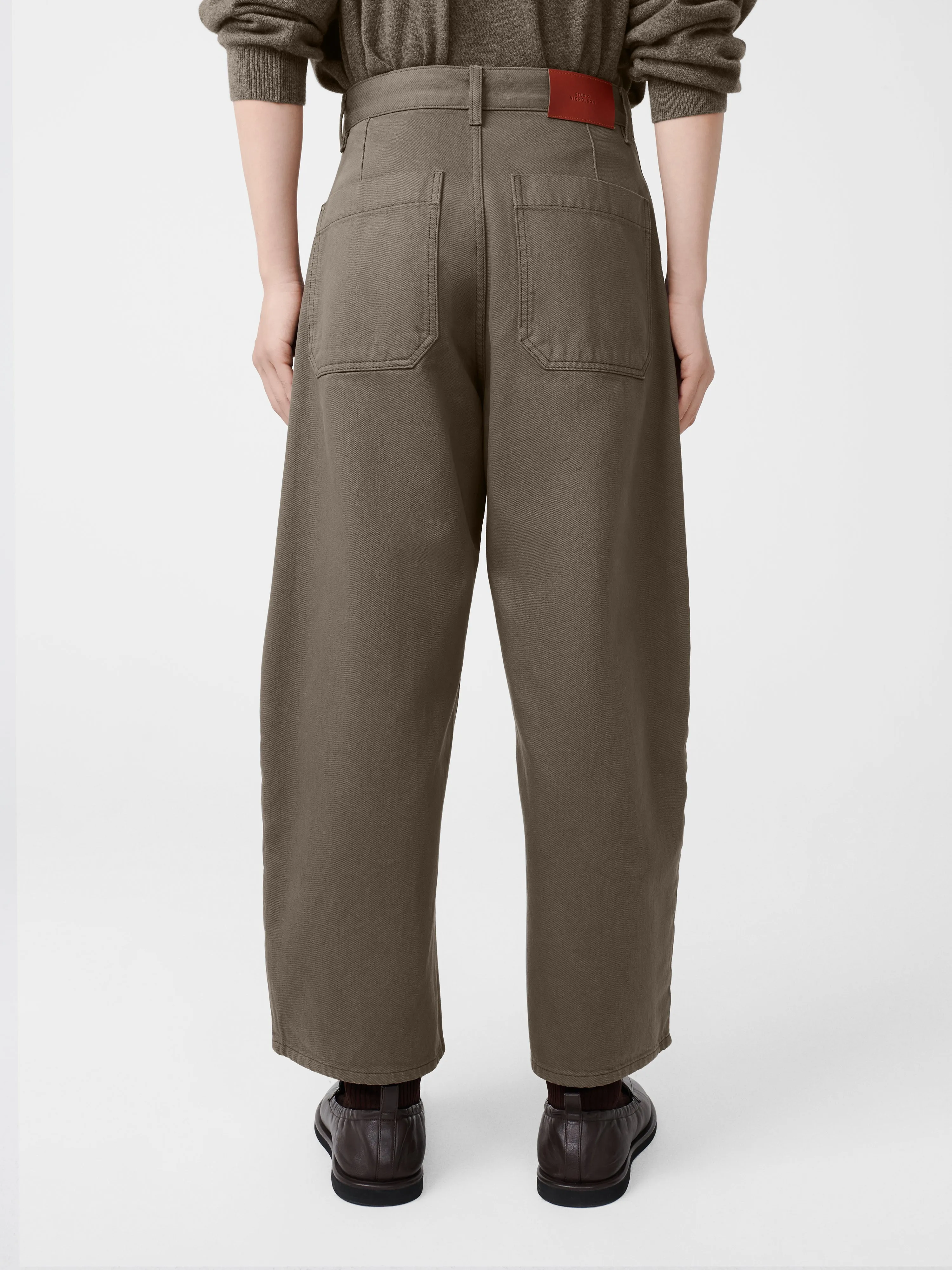 Puch Denim Pant in Fossil sold by Studio Nicholson product image thumbnail 5