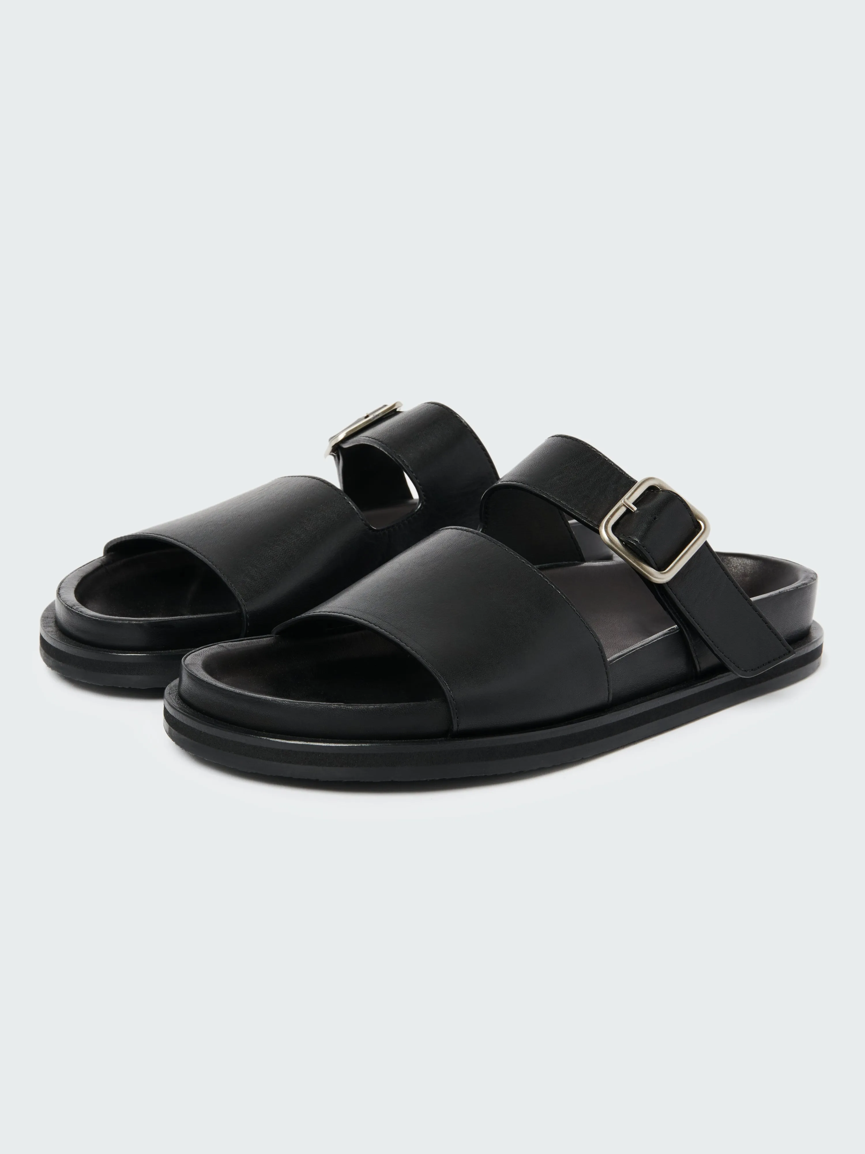 Men's Sole Sandal in Black sold by Studio Nicholson