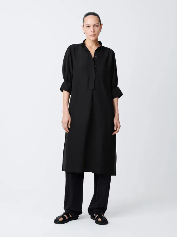 Knoll Dress in Black sold by Studio Nicholson