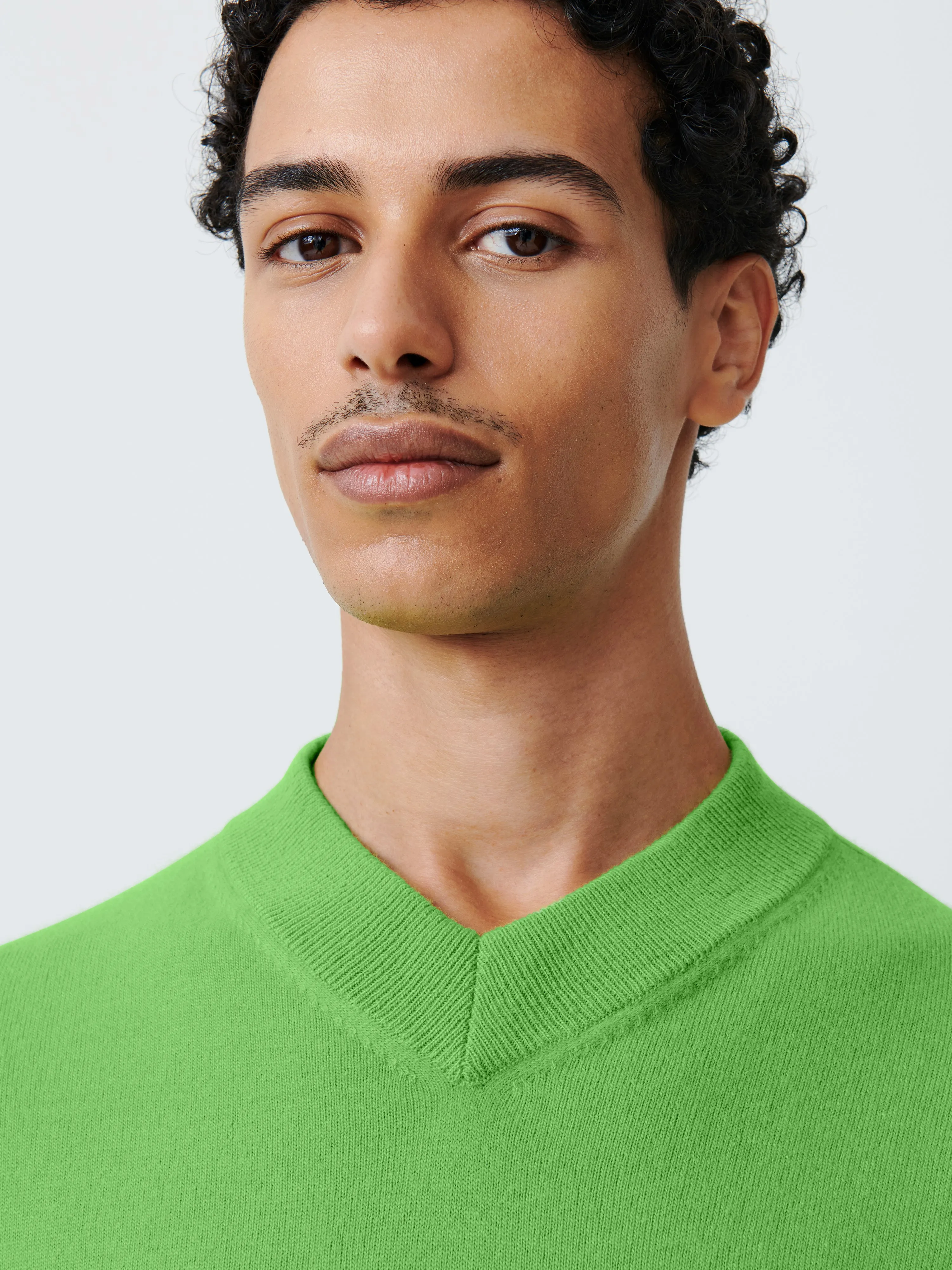 Roth Knit in Tennis Green sold by Studio Nicholson product image thumbnail 5