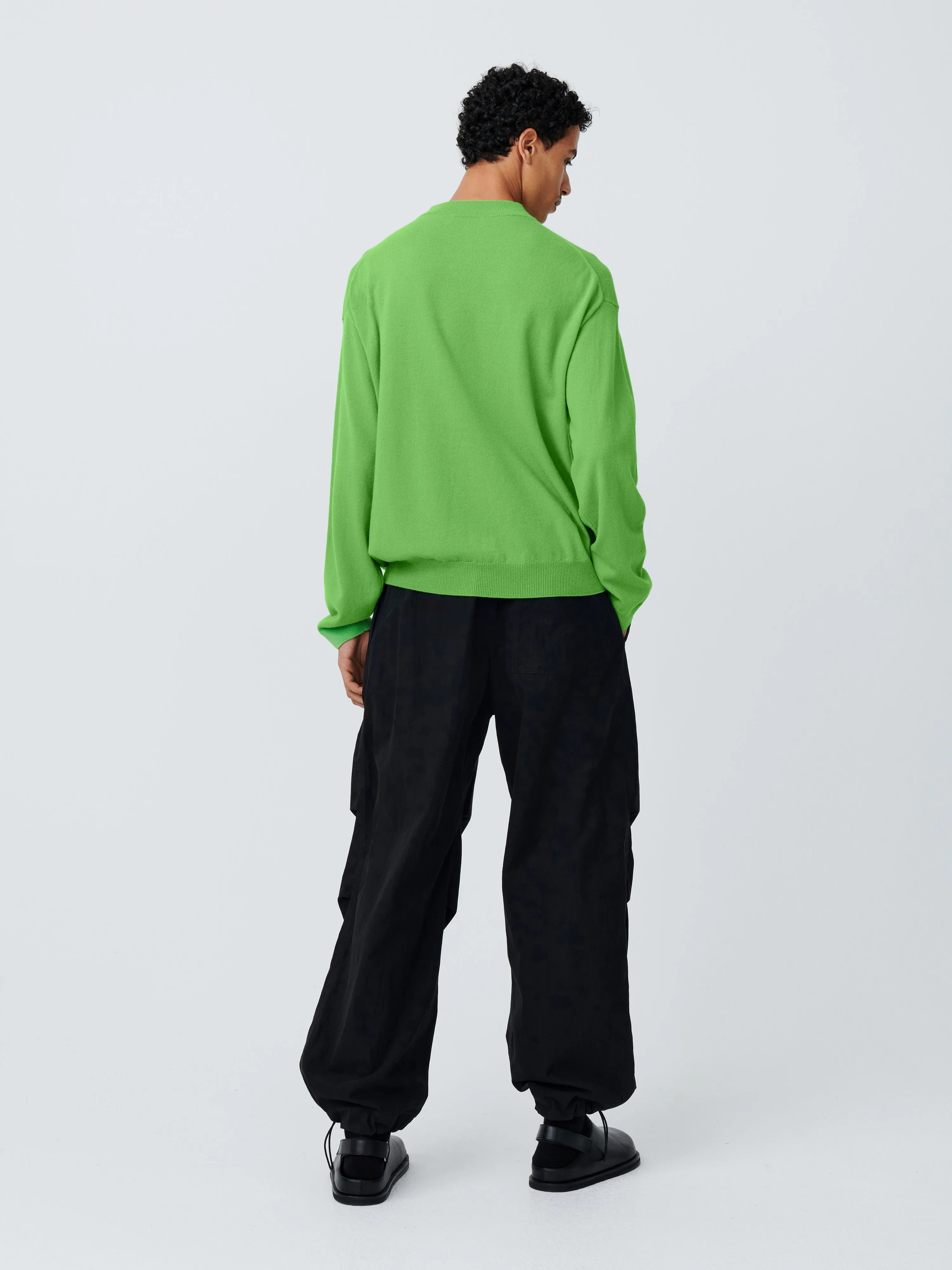 Roth Knit in Tennis Green sold by Studio Nicholson product image thumbnail 4
