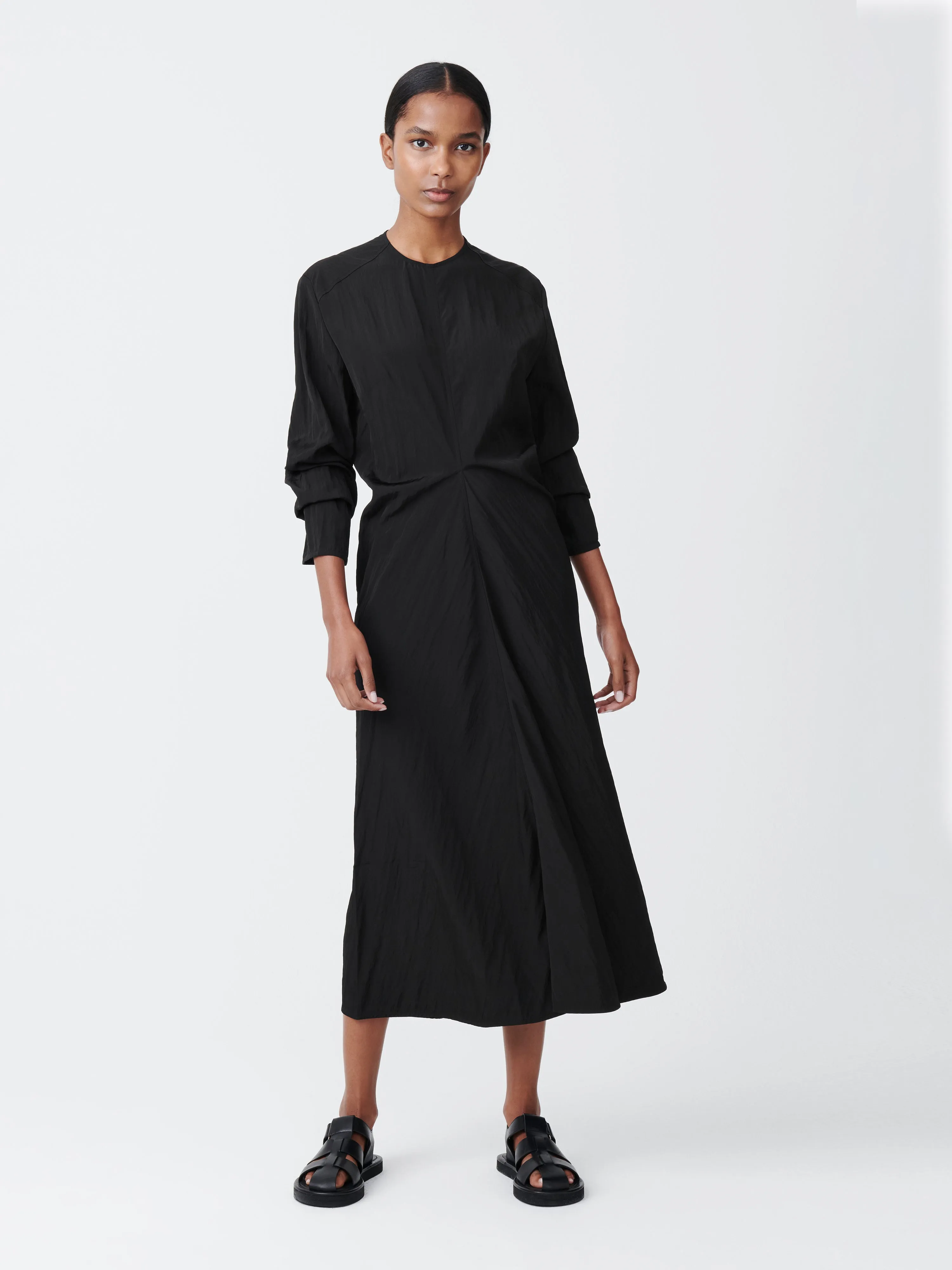 Welles Dress in Black sold by Studio Nicholson product image thumbnail 2