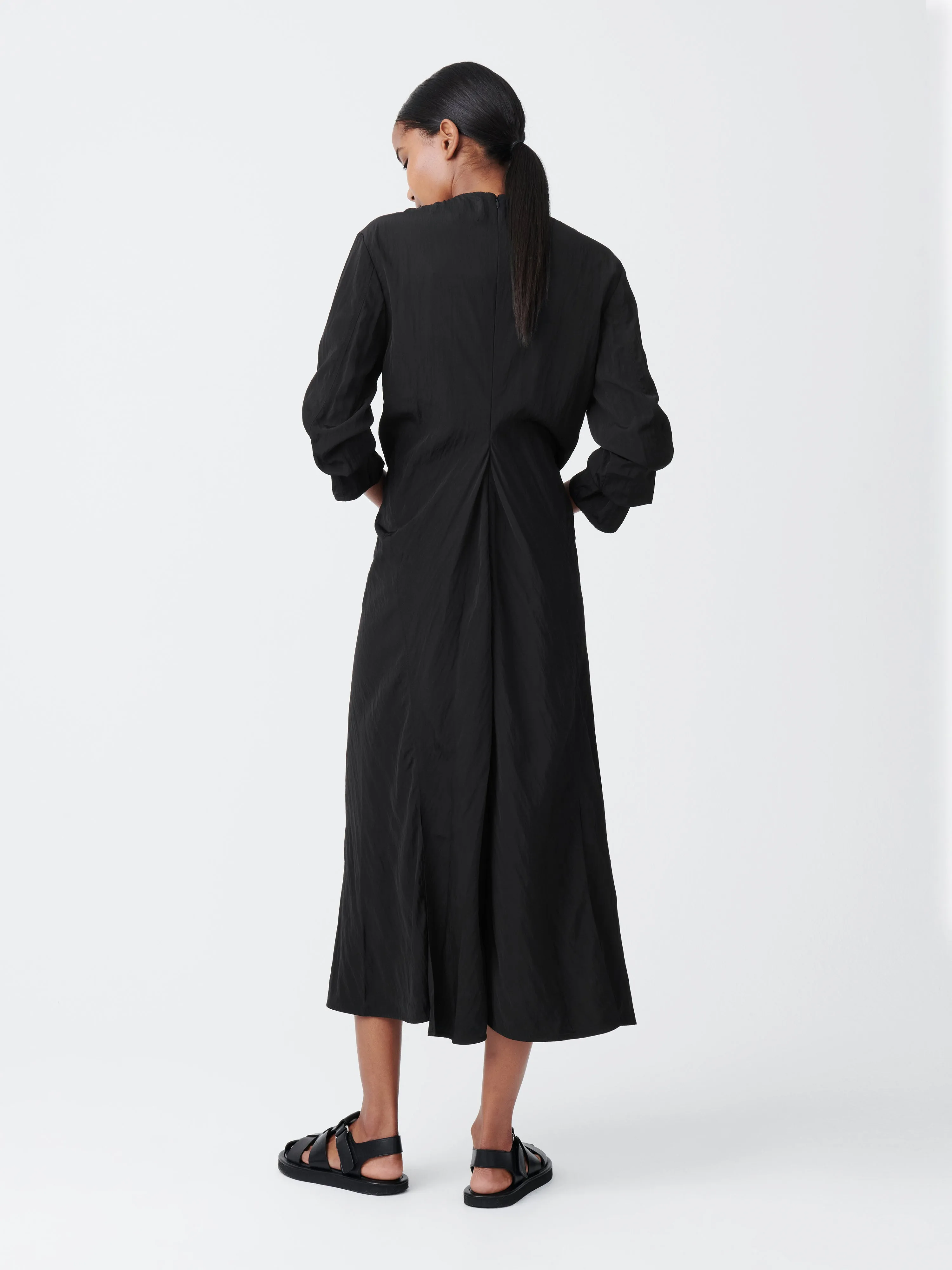 Welles Dress in Black sold by Studio Nicholson product image thumbnail 4
