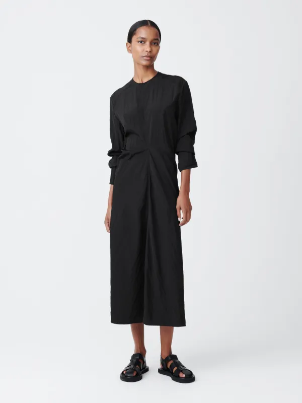 Welles Dress in Black made by Studio Nicholson