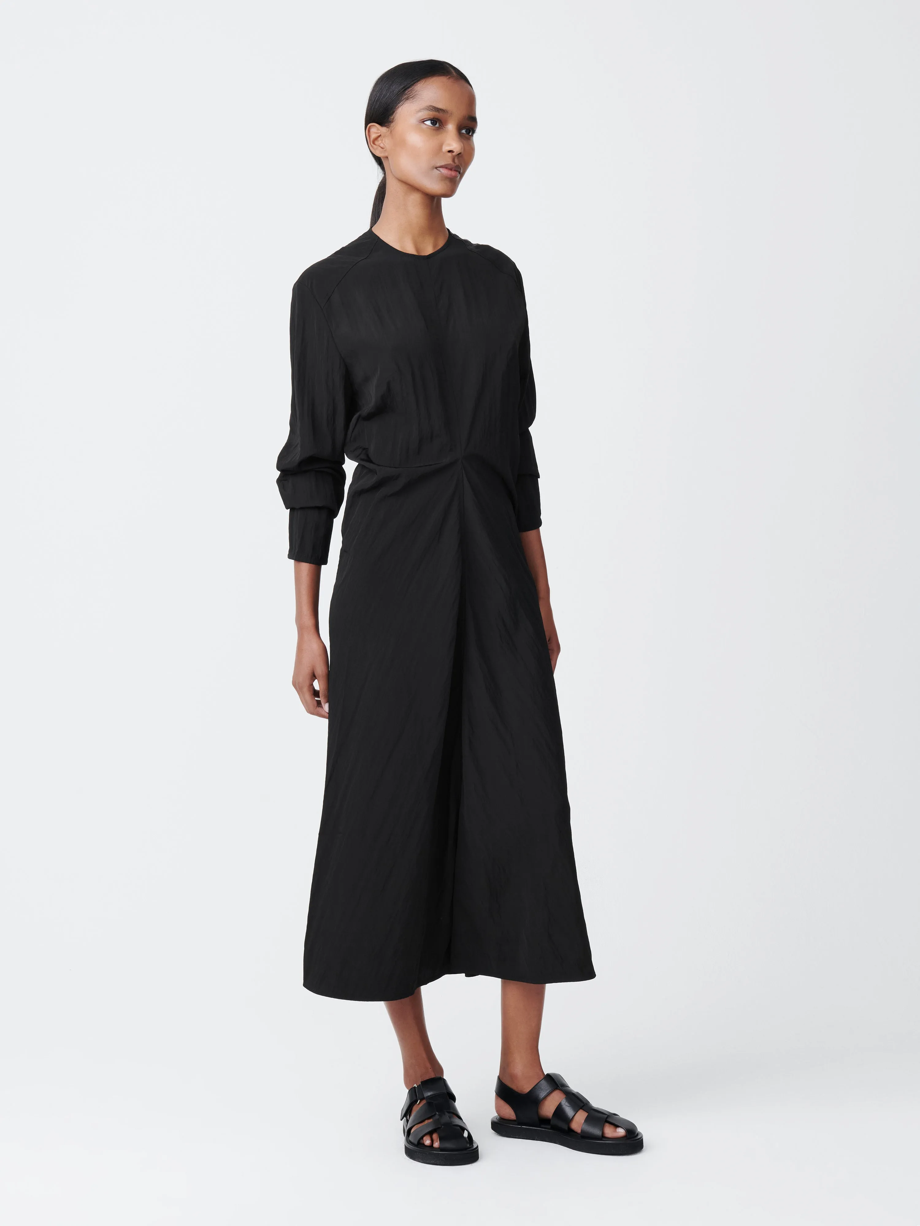 Welles Dress in Black sold by Studio Nicholson product image thumbnail 3